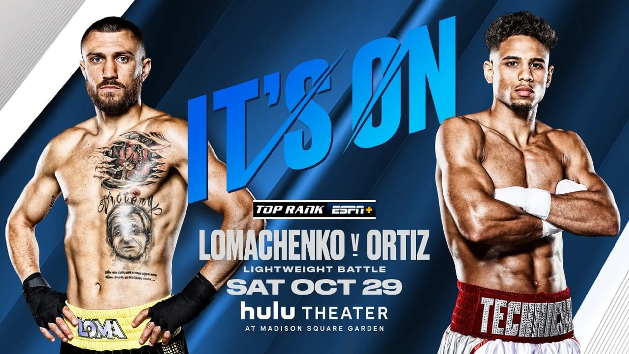 Vasyl Lomachenko vs Jamaine Ortiz