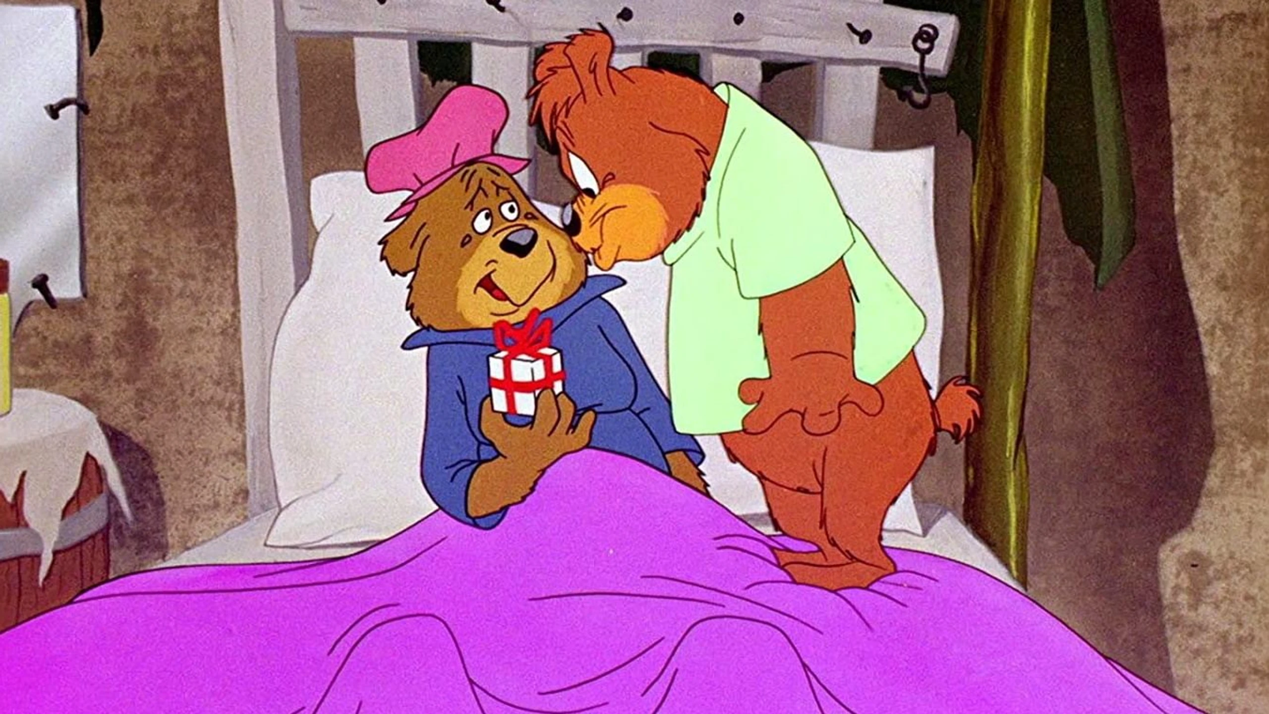 Papa Bär hat's mächtig schwer
