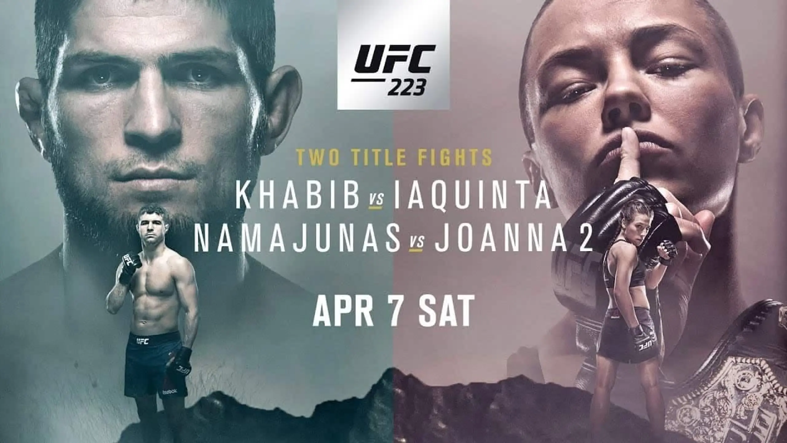 UFC 223: Khabib vs. Iaquinta