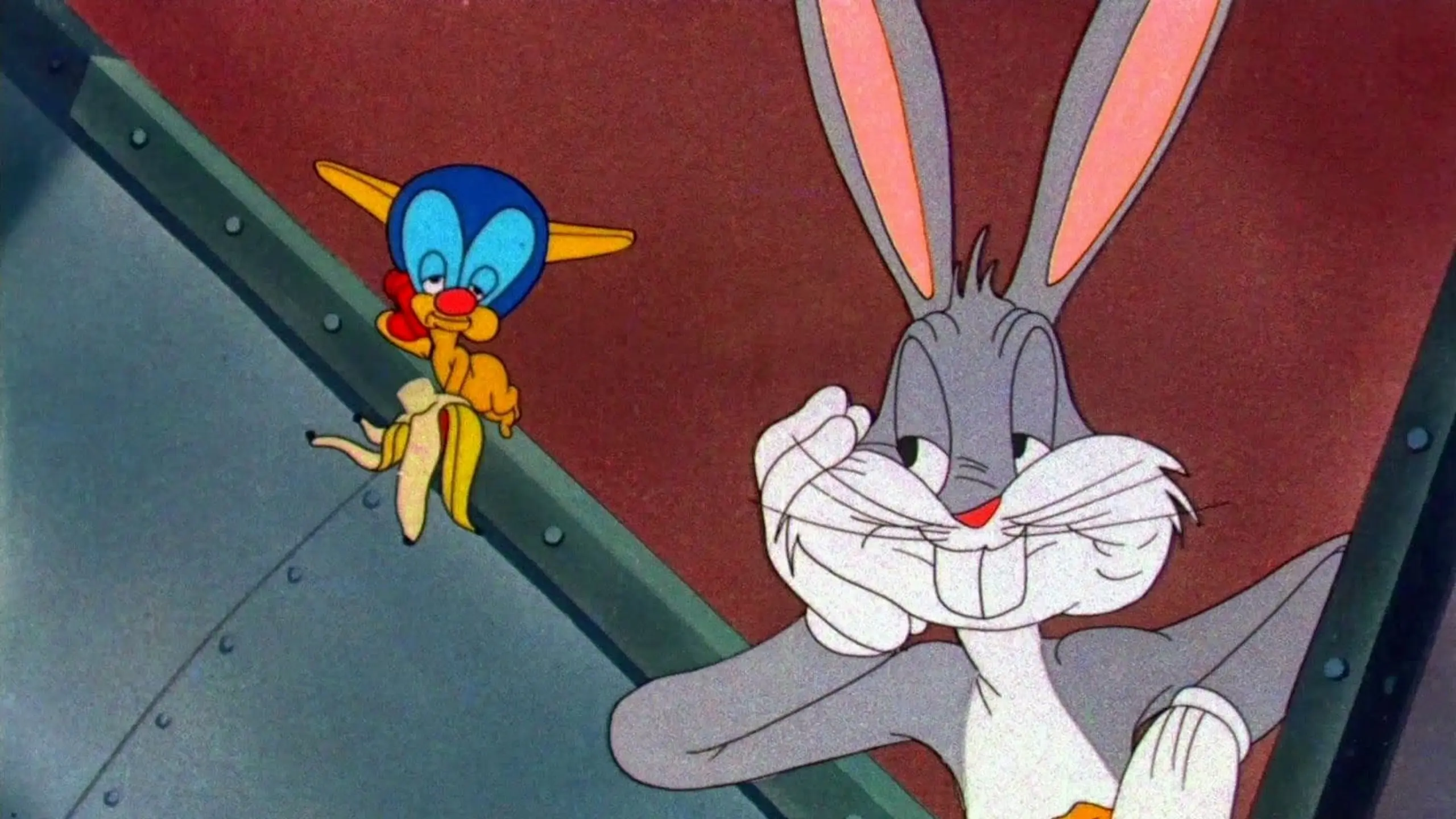 Bugs Bunny geht in die Luft