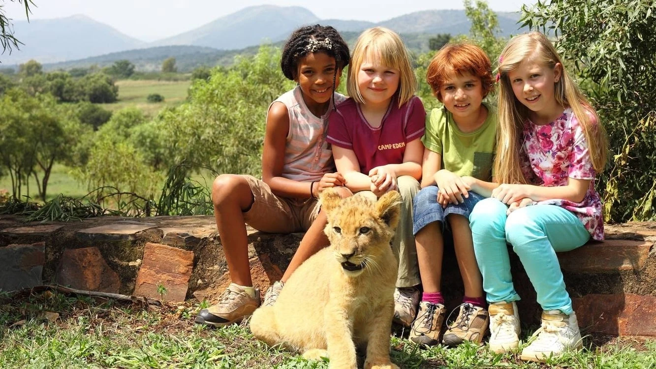 Casper und Emma auf Safari