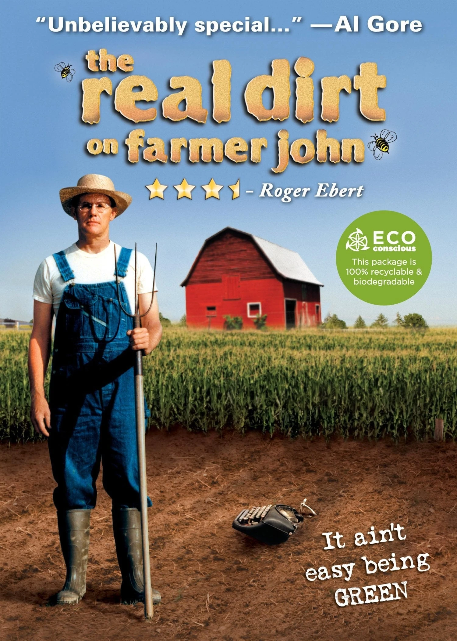 Farmer John - Mit Mistgabel und Federboa