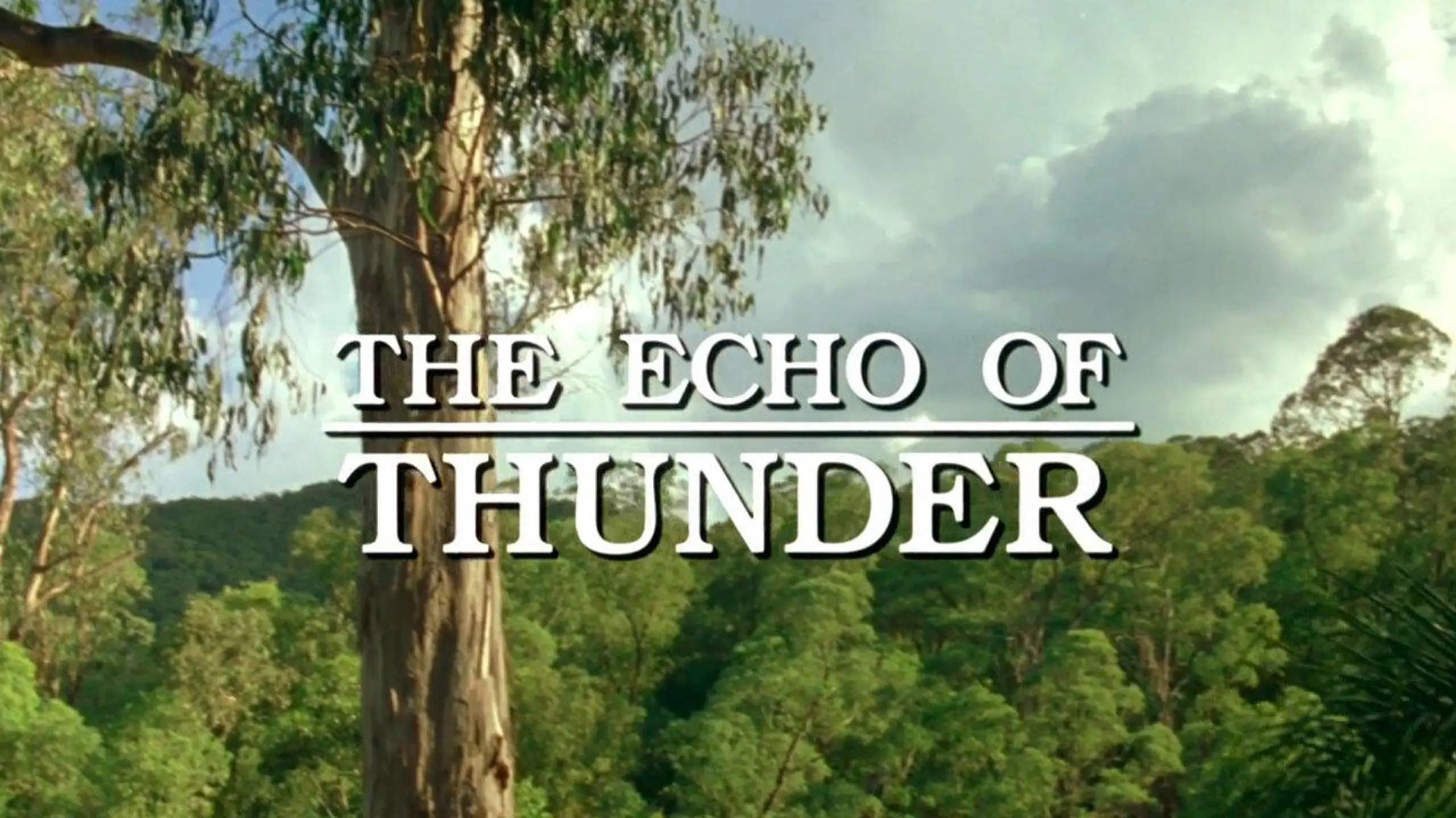 The Echo of Thunder