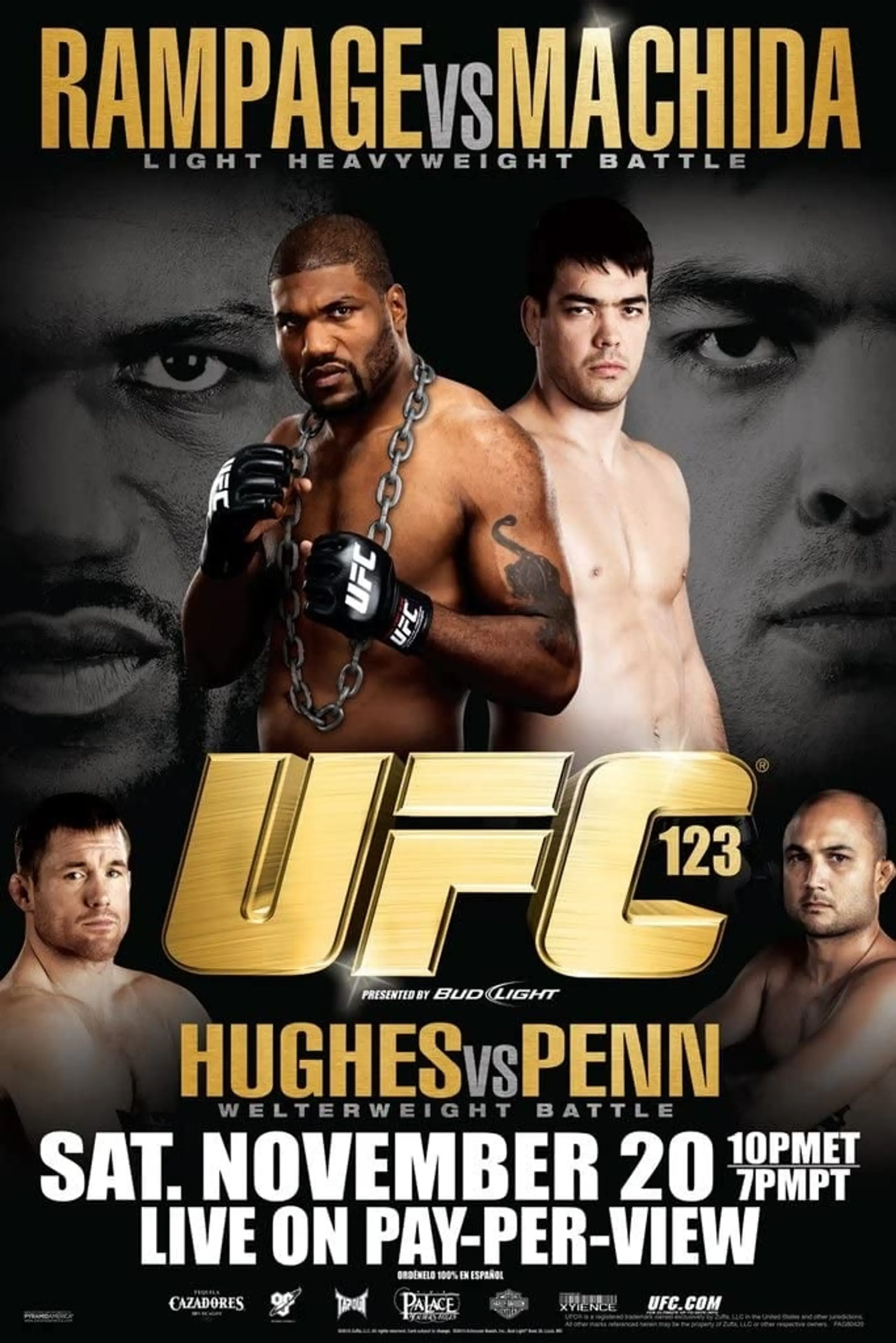 UFC 123: Rampage vs. Machida