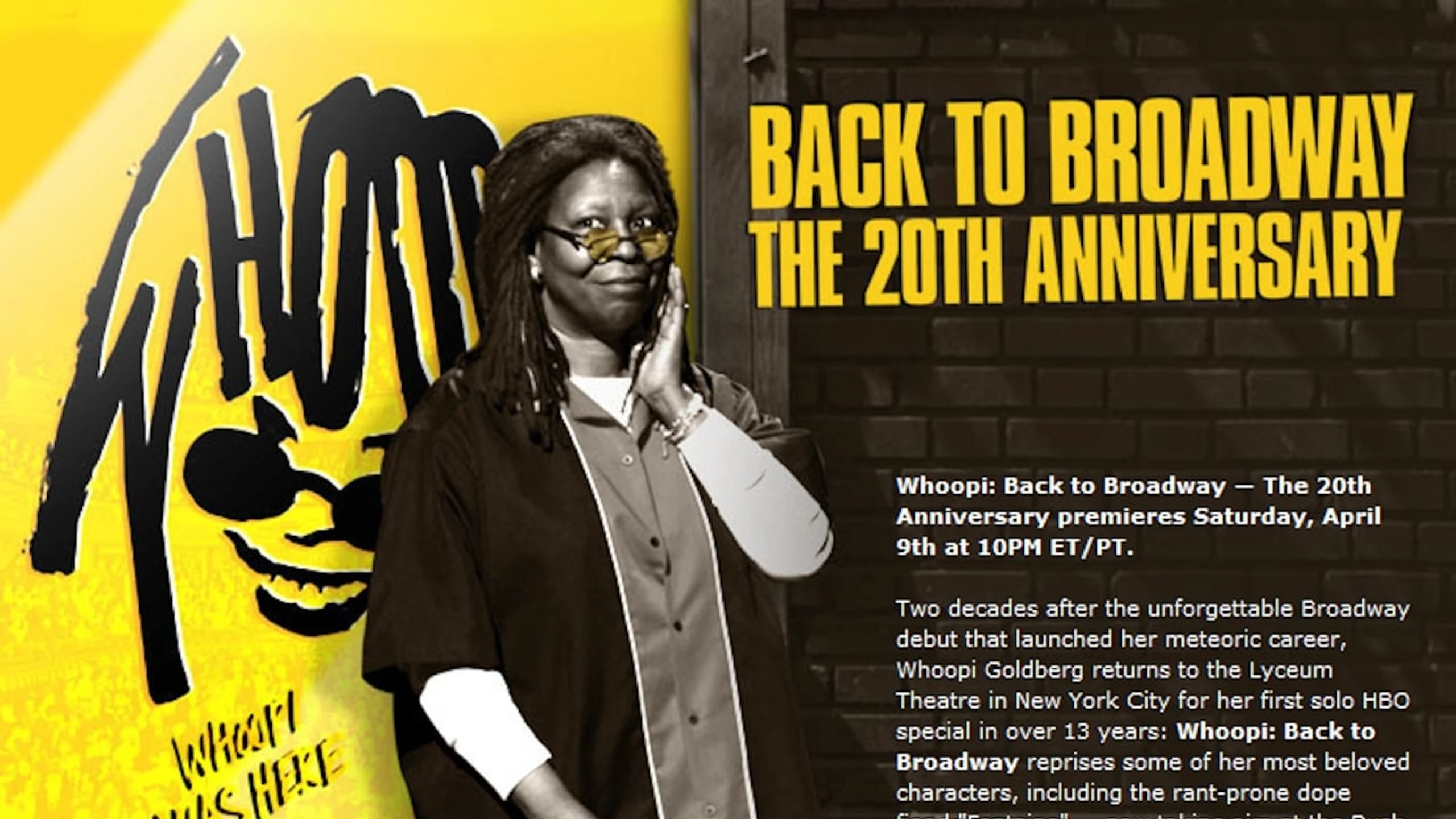 Whoopi Goldberg: Back to Broadway