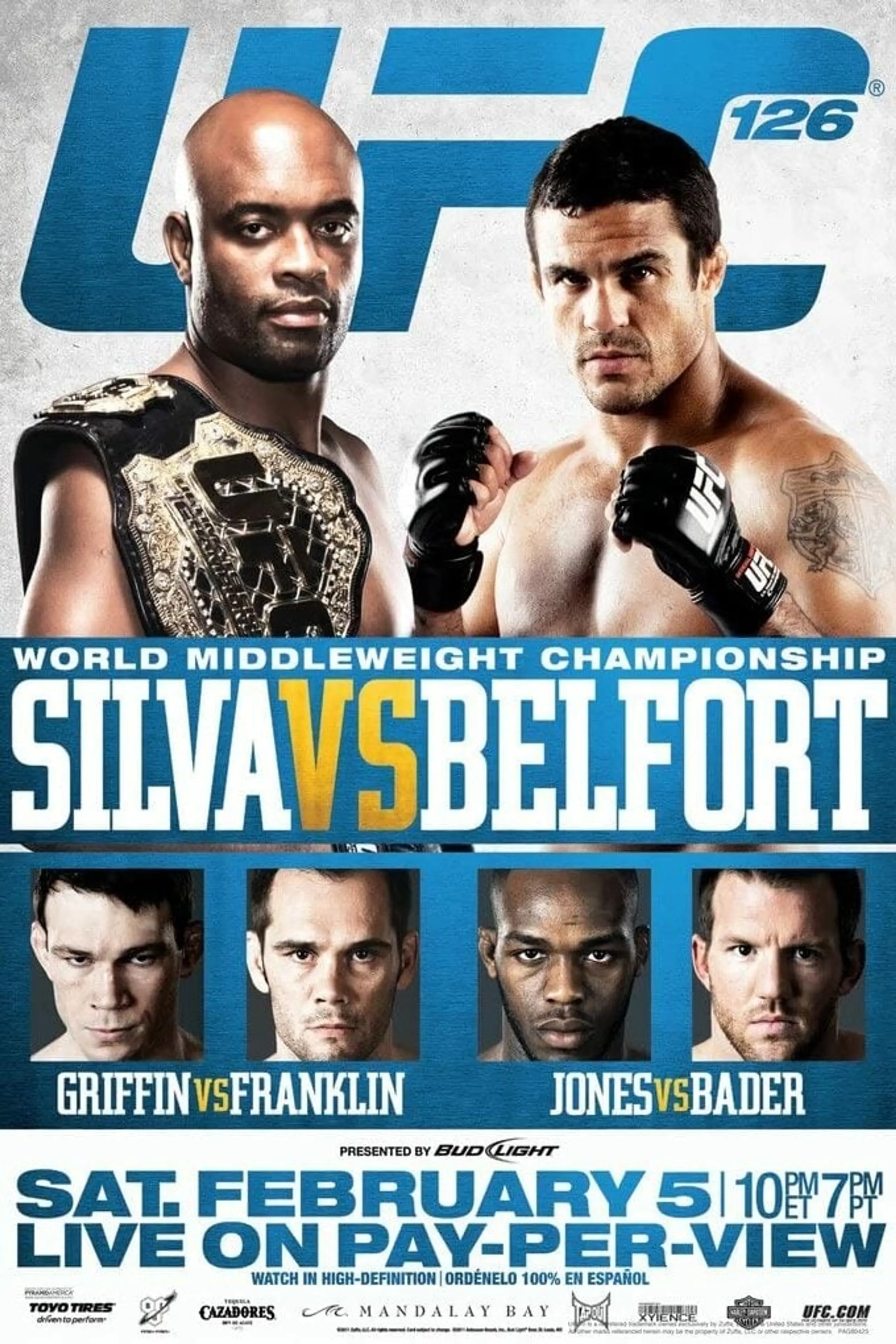 UFC 126: Silva vs. Belfort