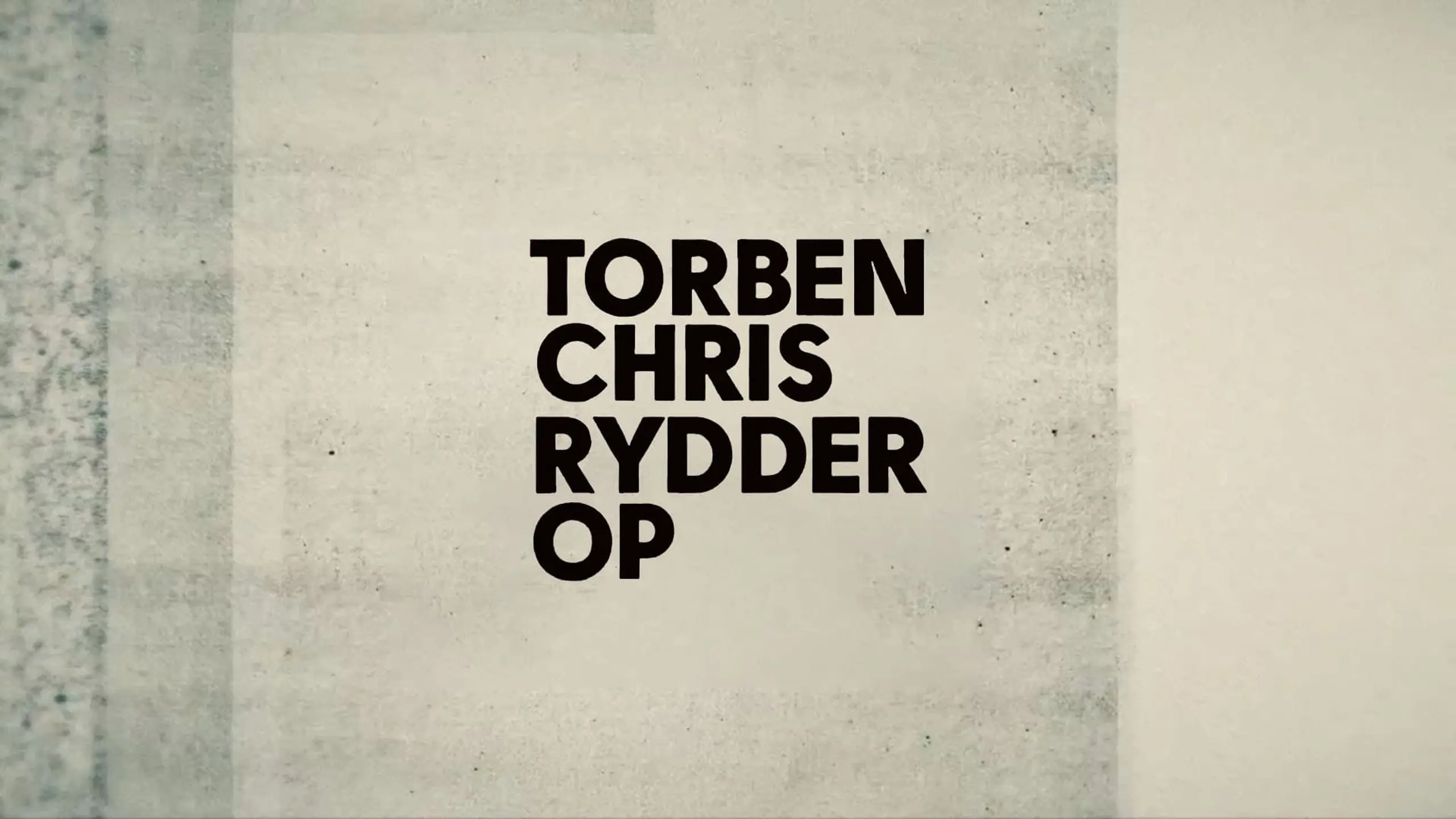 Torben Chris rydder op