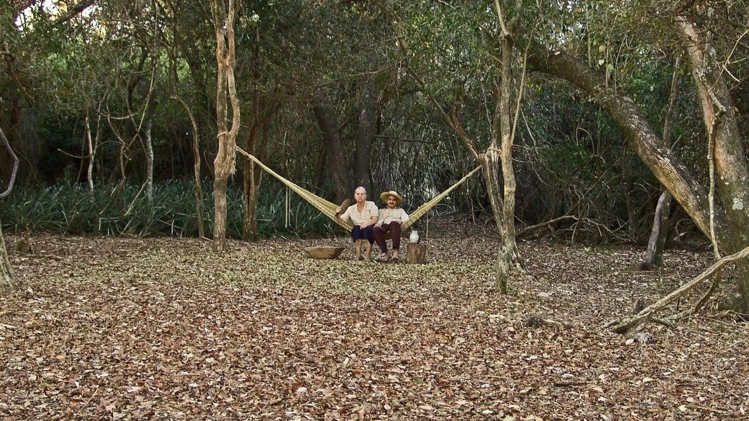 Eine Hängematte in Paraguay