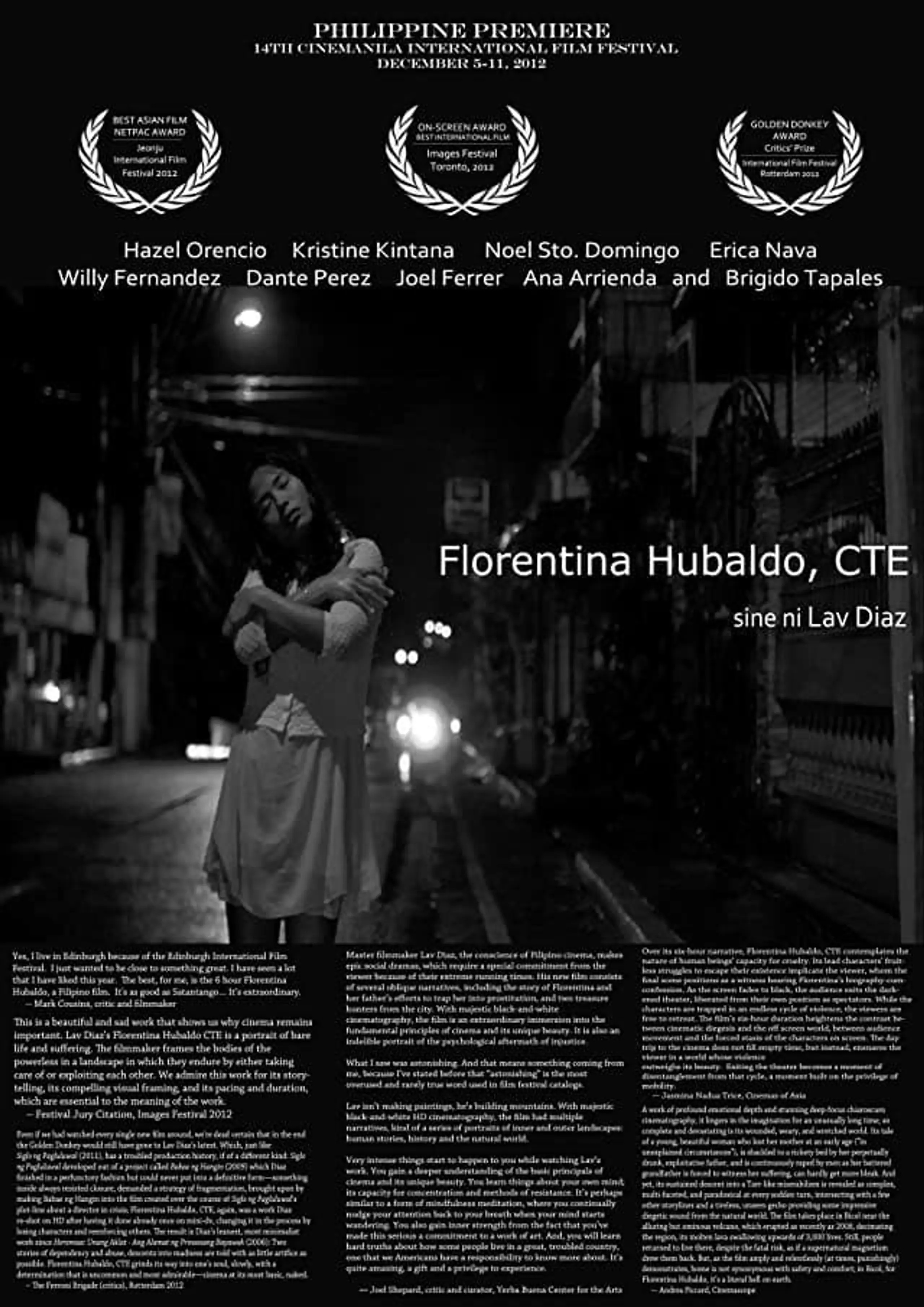 Florentina Hubaldo, CTE