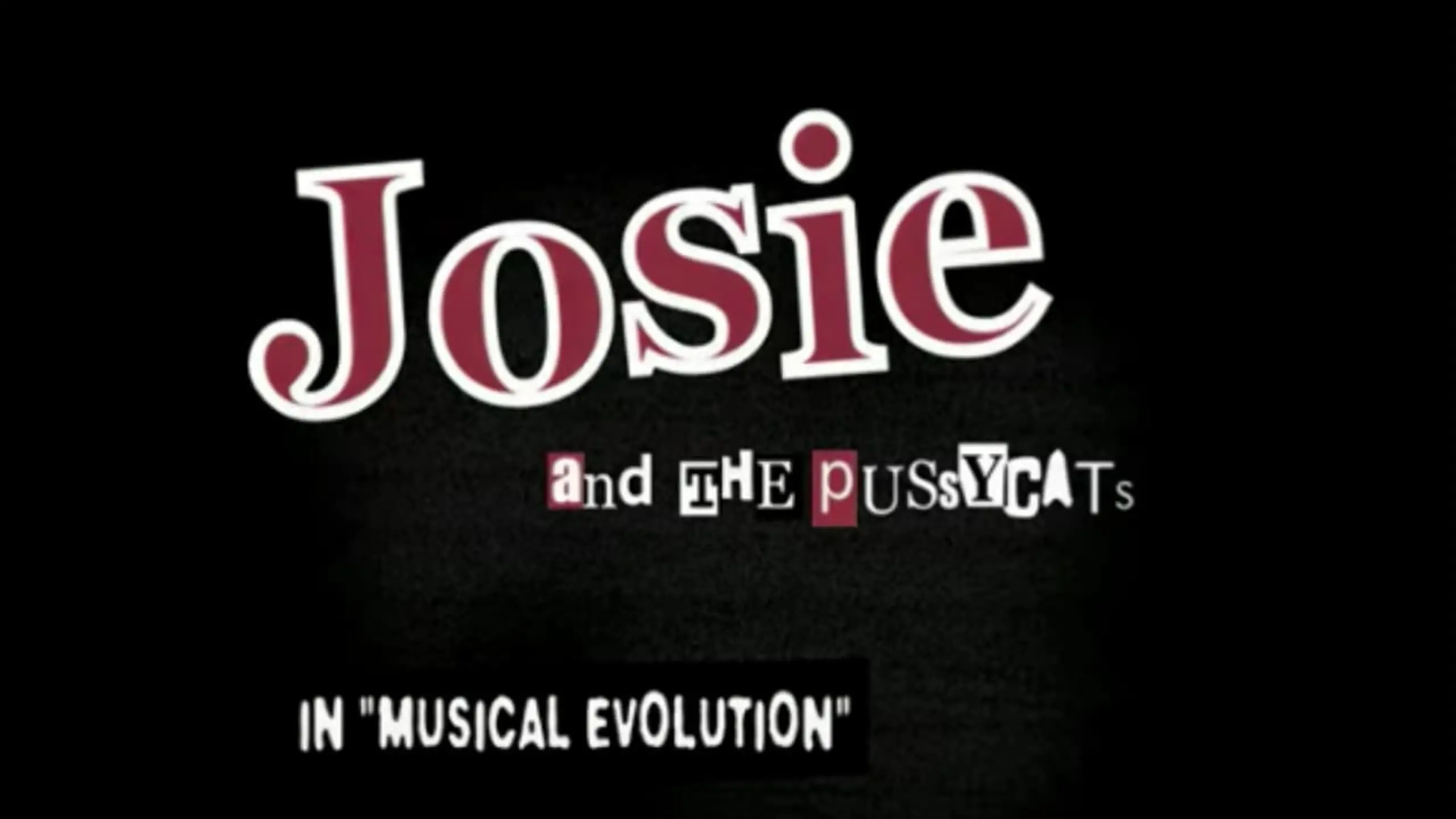 Josie and the Pussy Cats in "Musical Evolution"