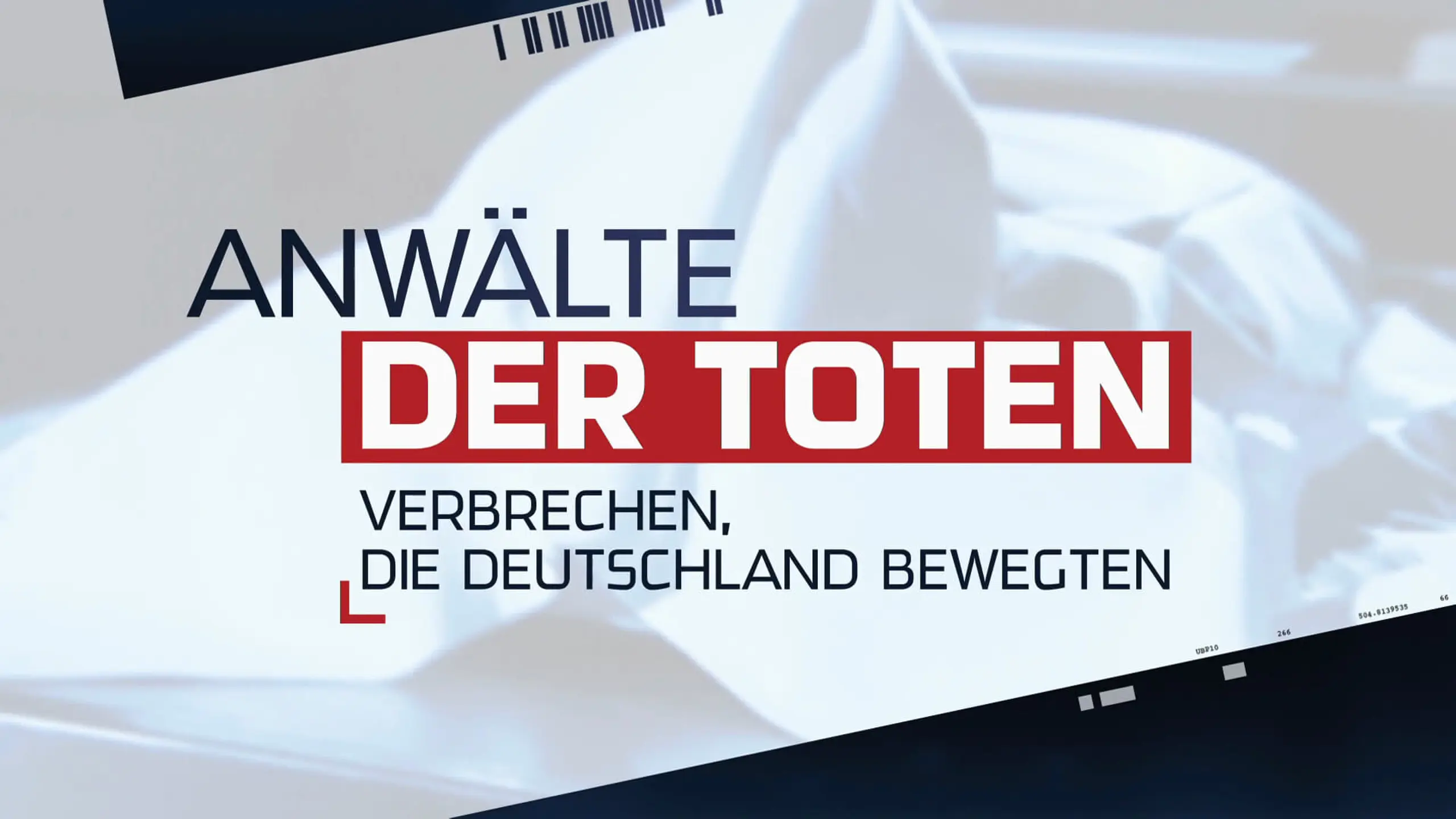 Anwälte der Toten – Verbrechen, die Deutschland bewegten