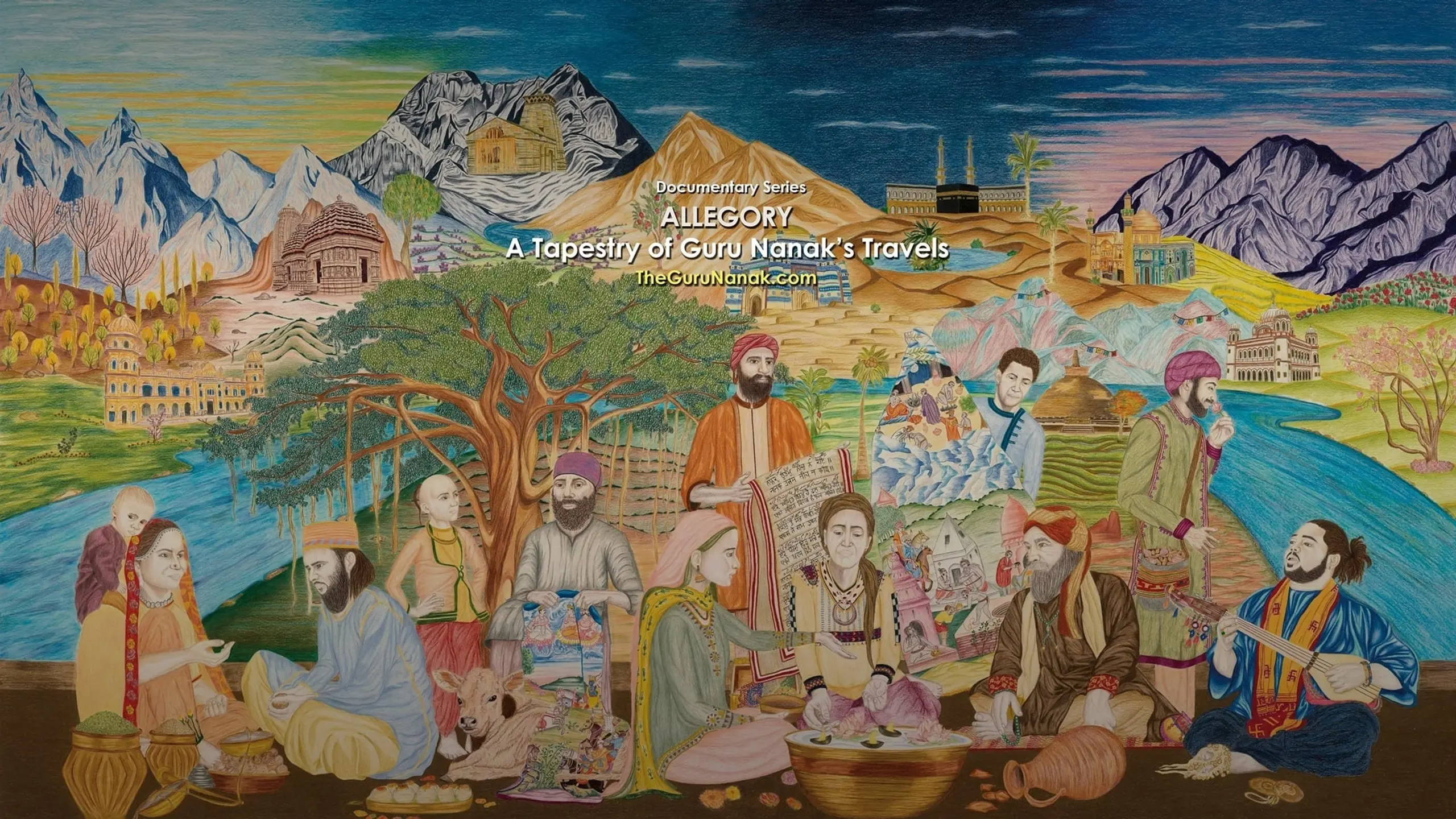 Allegory: A Tapestry of Guru Nanak's Travels