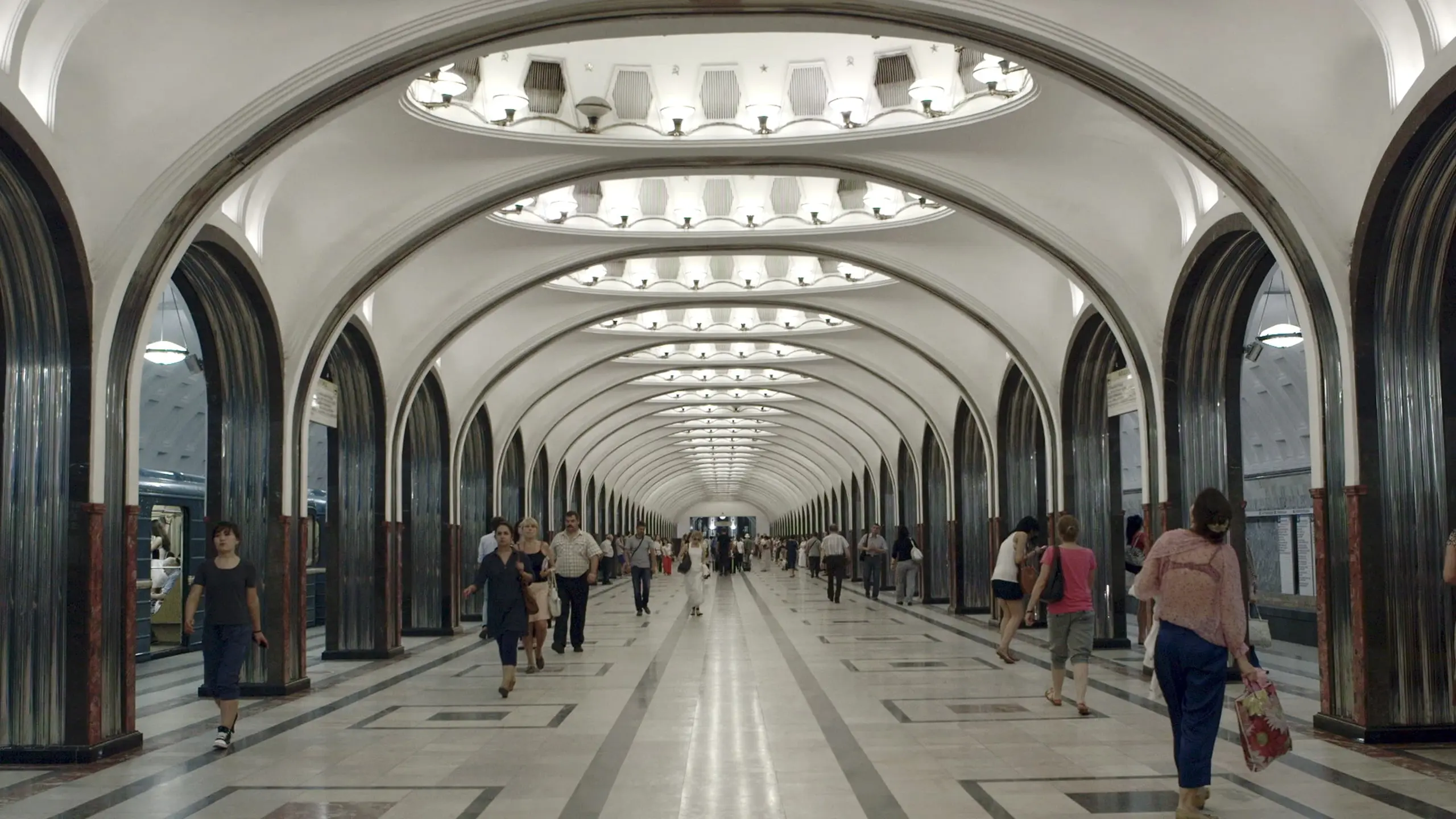 Wie wir die Metro in Moskau Bauten