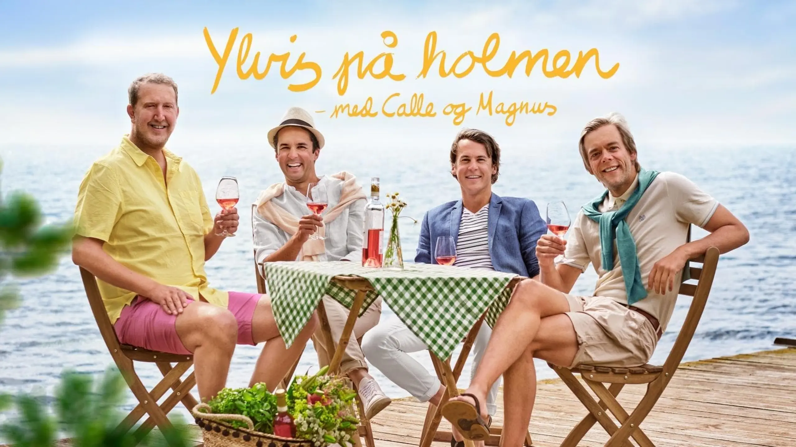 Ylvis på holmen med Calle og Magnus