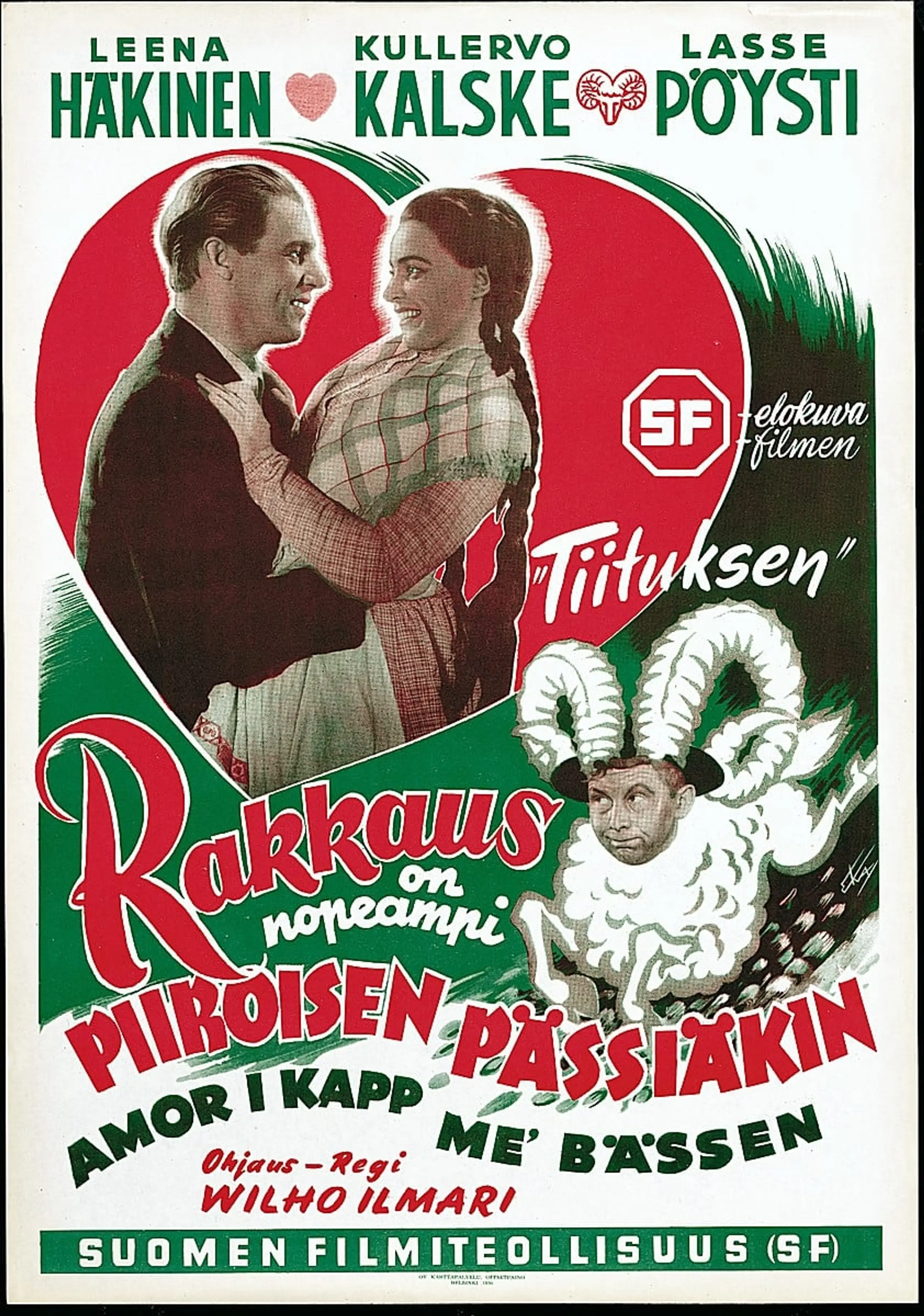 Rakkaus on nopeampi Piiroisen pässiäkin