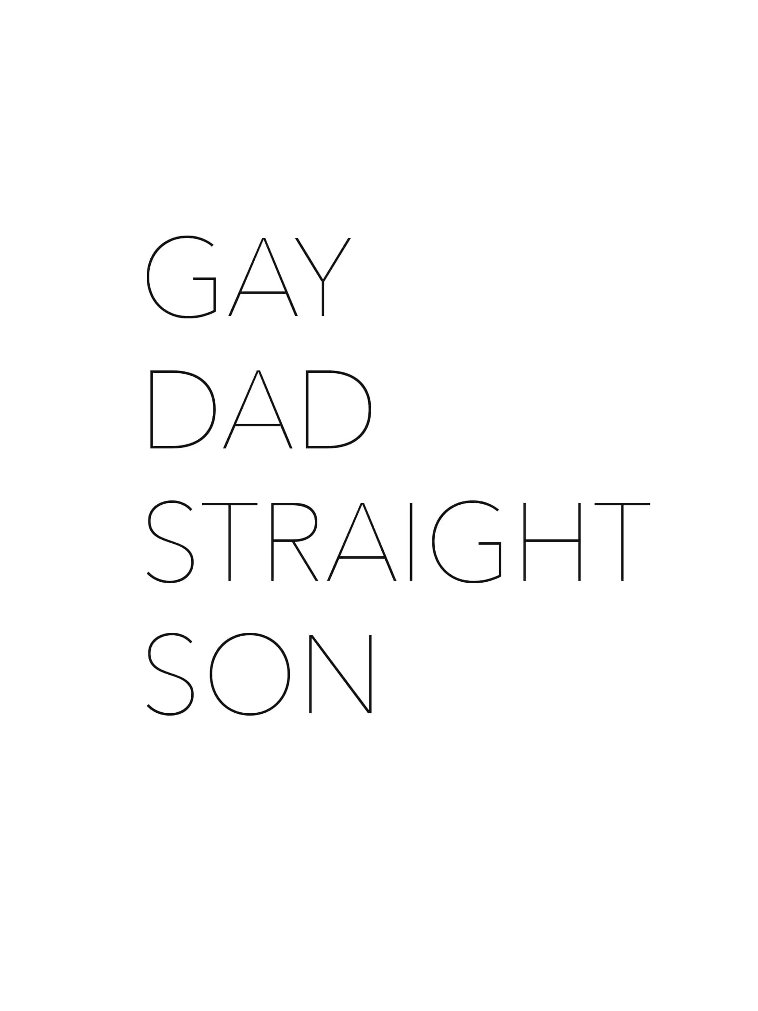 Gay Dad, Straight Son