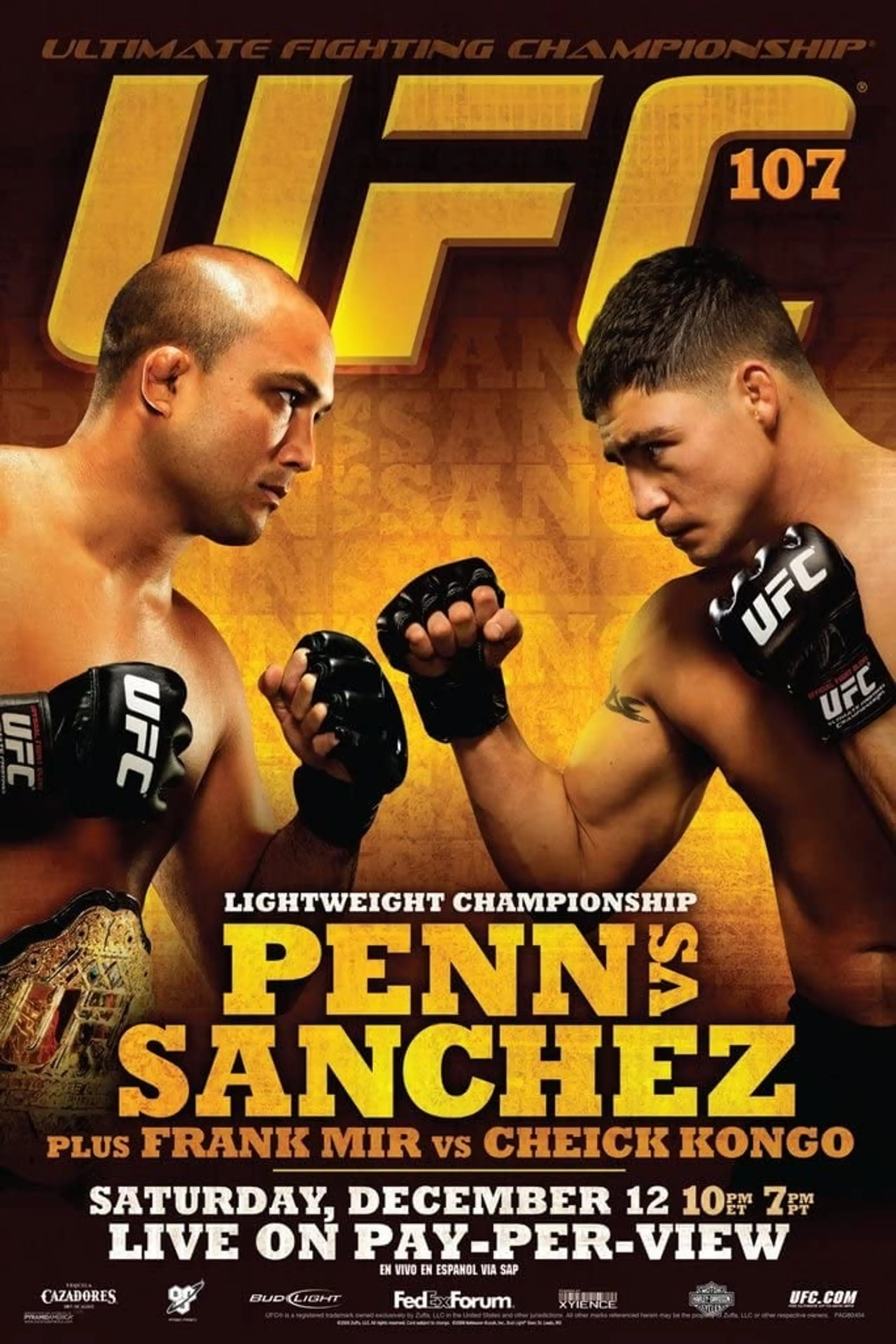 UFC 107: Penn vs. Sanchez