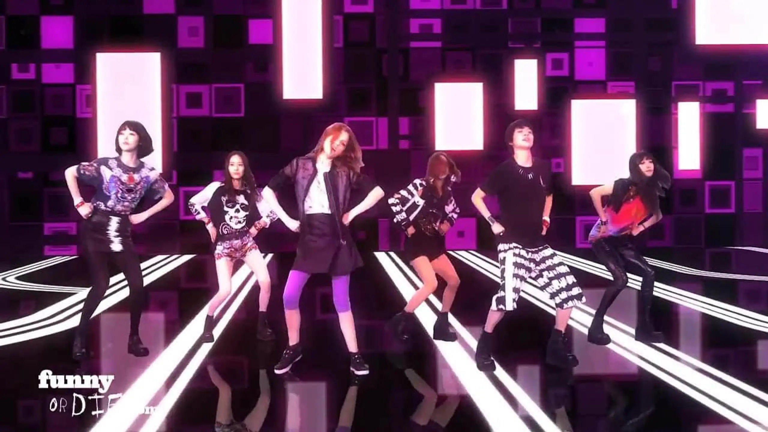 Anna Kendrick Goes K-Pop with F(x)