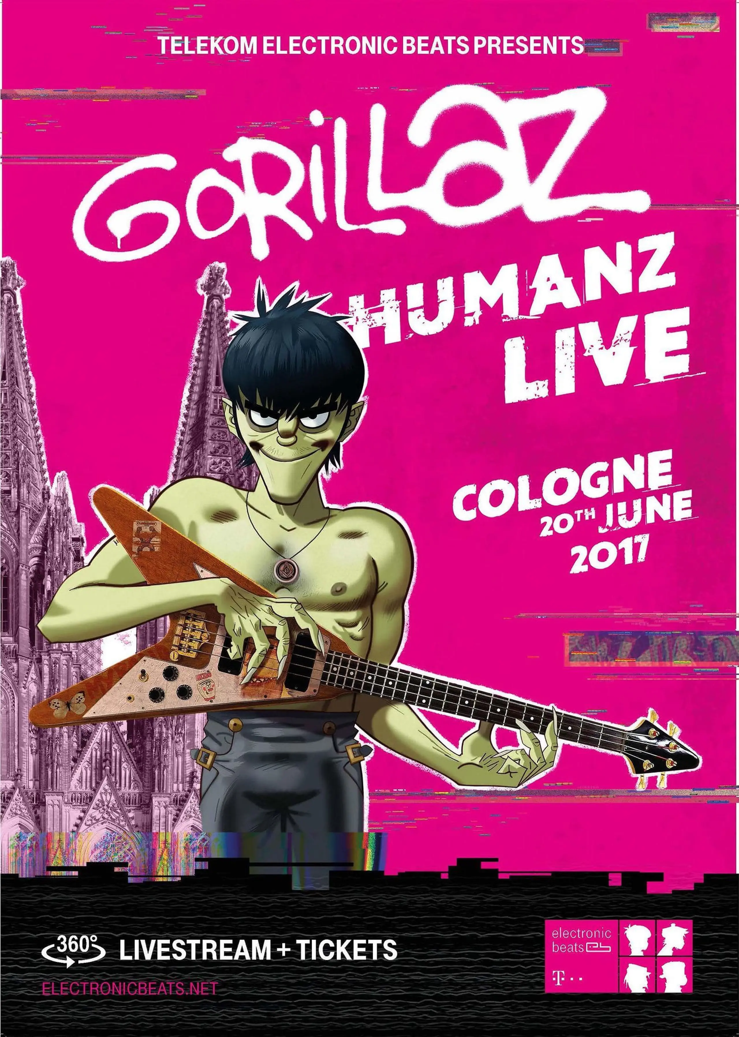 GORILLAZ - Humanz Live in Cologne