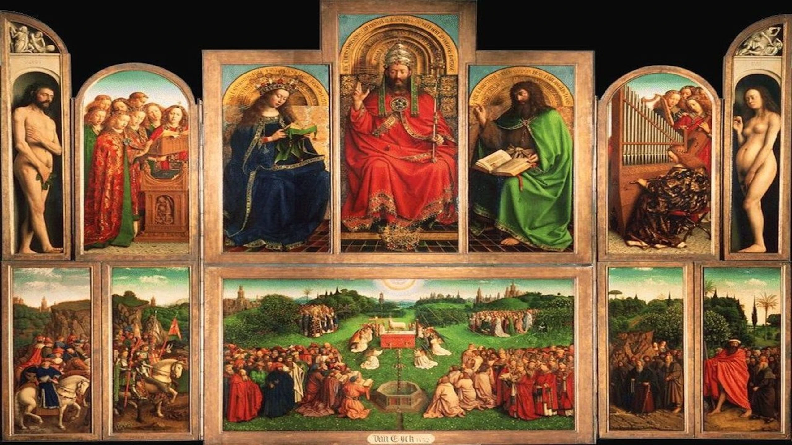 Der Genter Altar - Ein Meisterwerk der Gebrüder Van Eyck