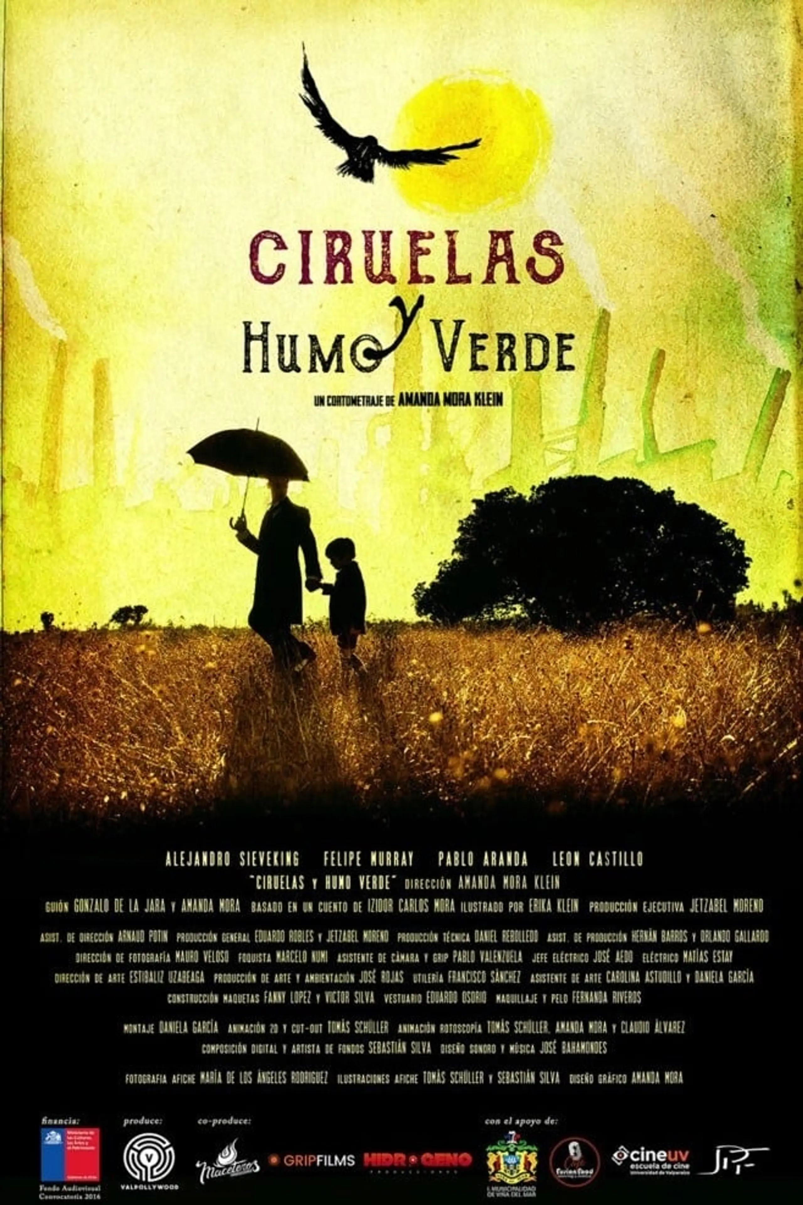 Ciruelas y humo verde