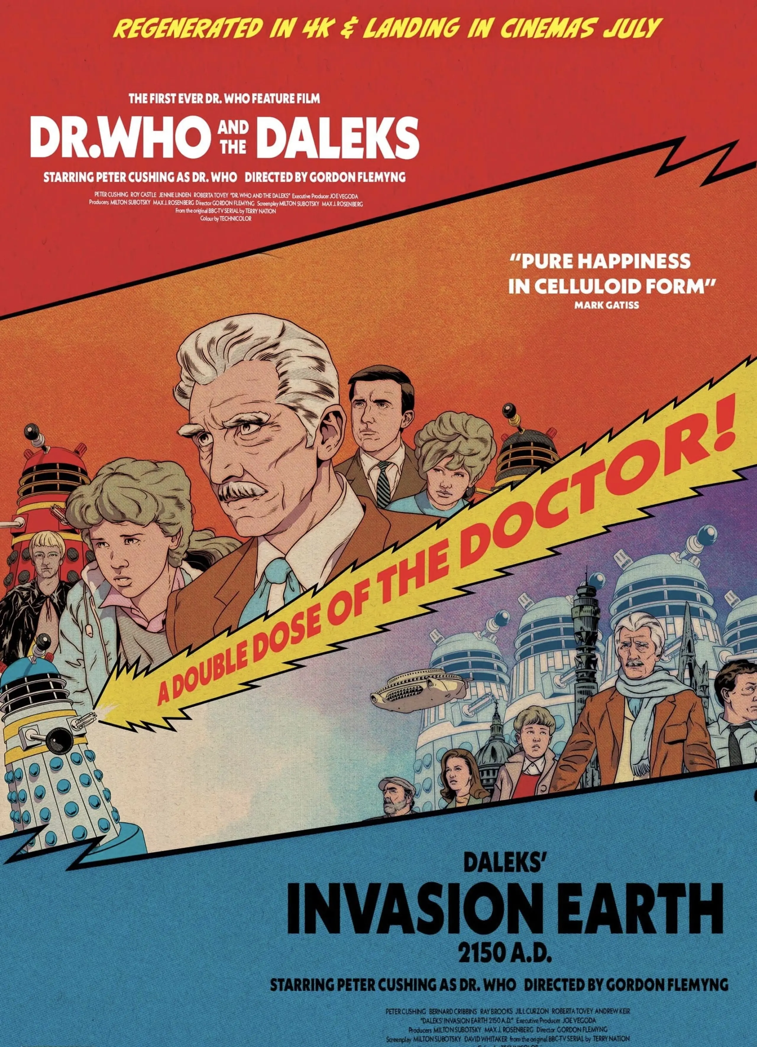 Dr. Who: Classic Movie Double Bill