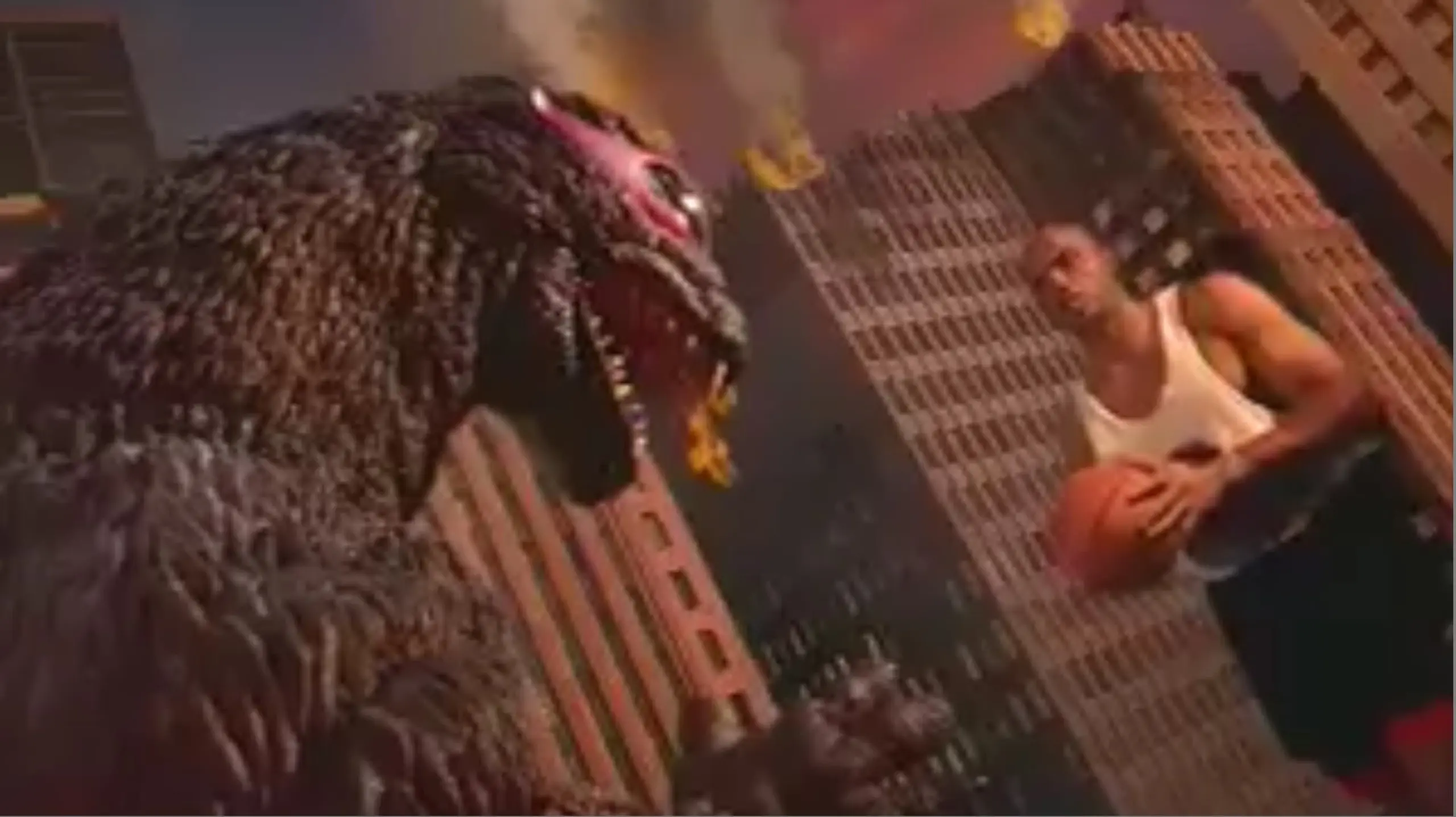 Godzilla vs. Charles Barkley