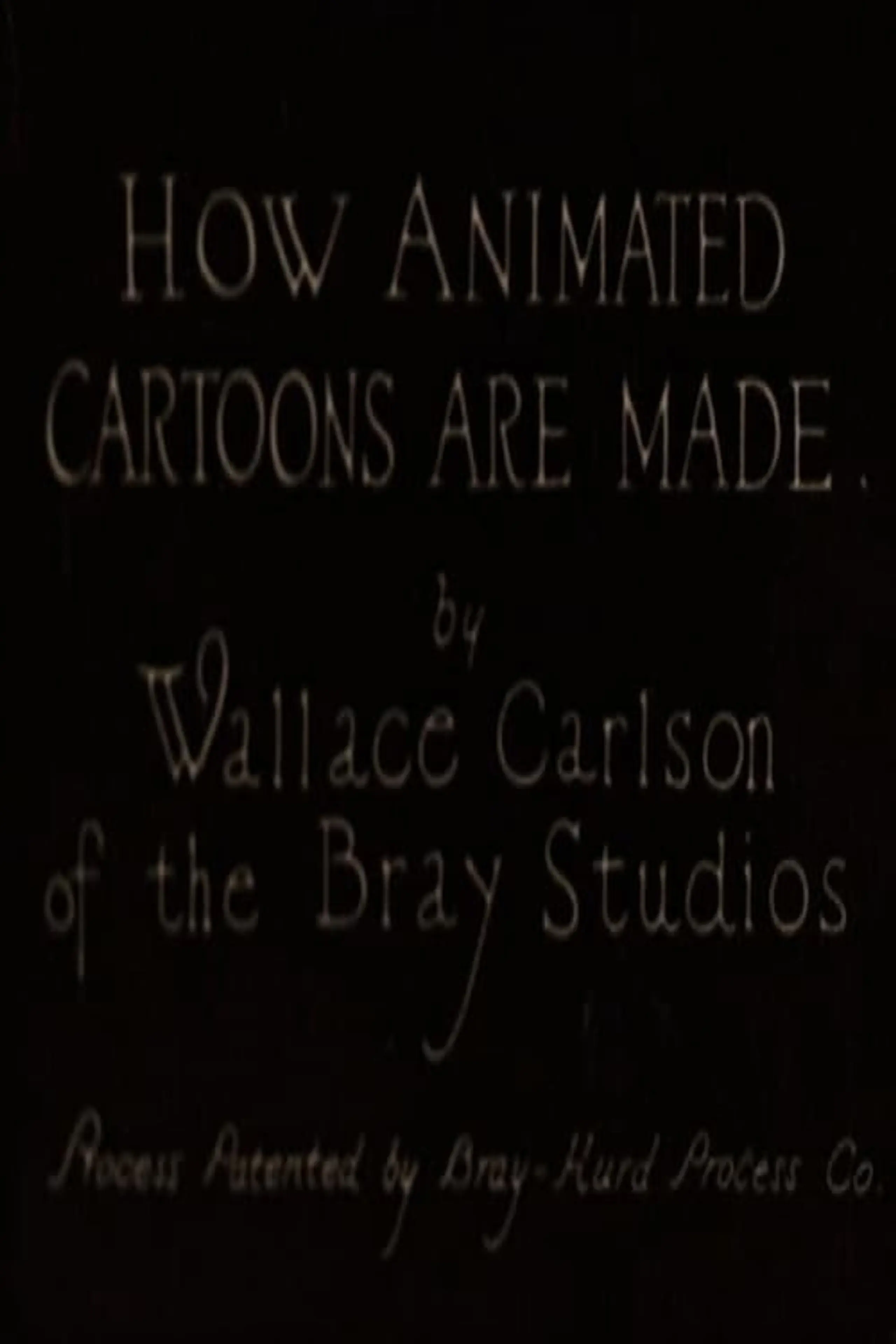 How Animated Cartoons Are Made