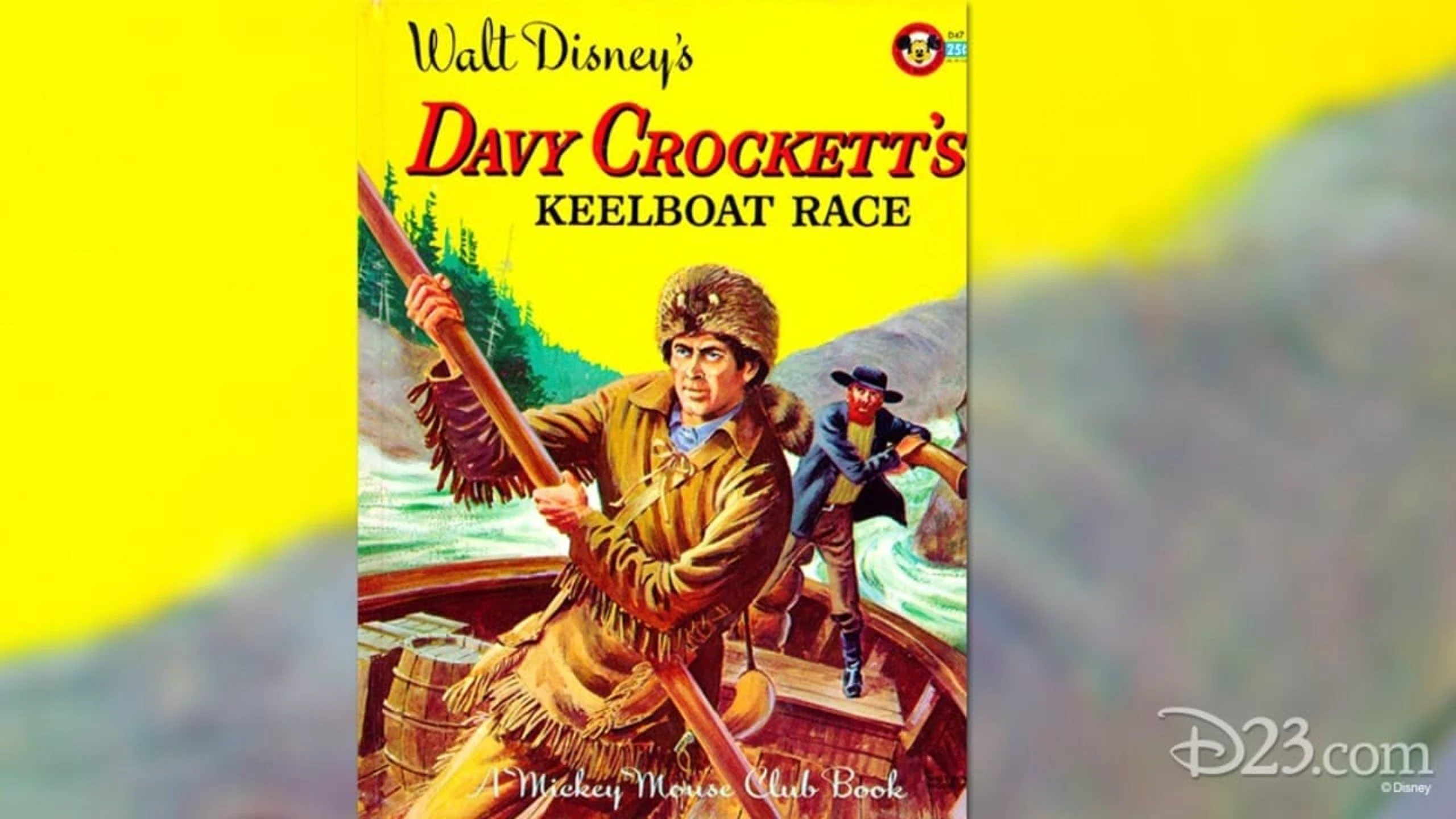 Davy Crockett's Keelboat Race