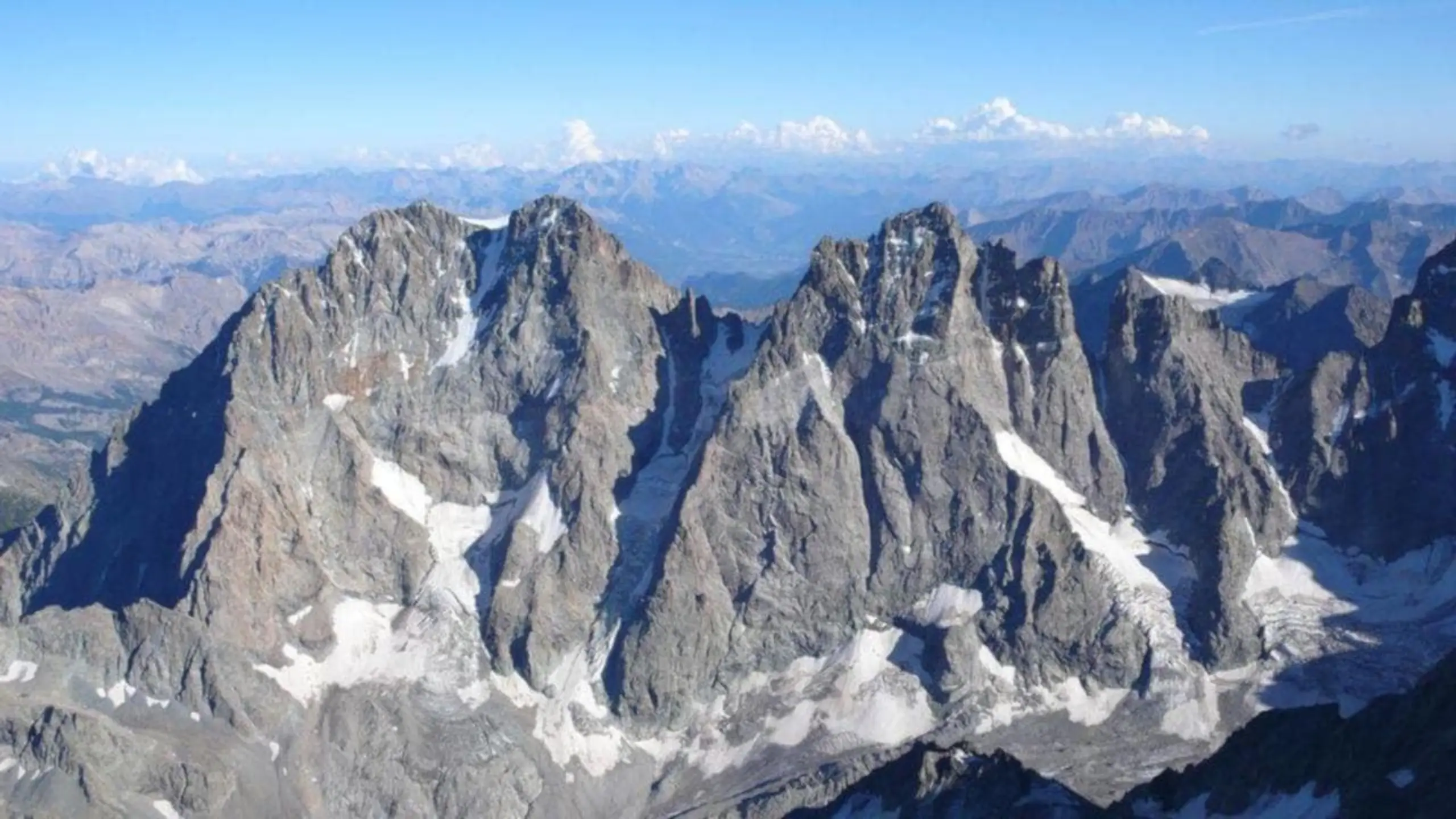 The Alps from above