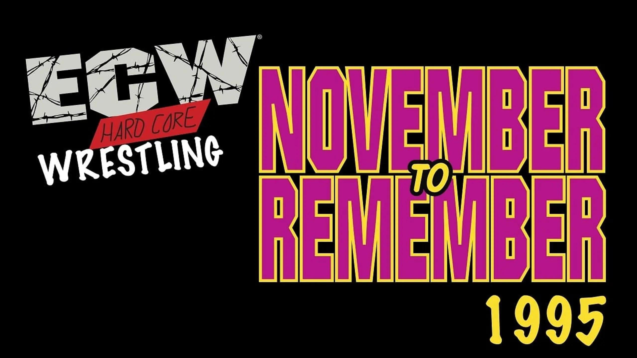 ECW November to Remember 1995