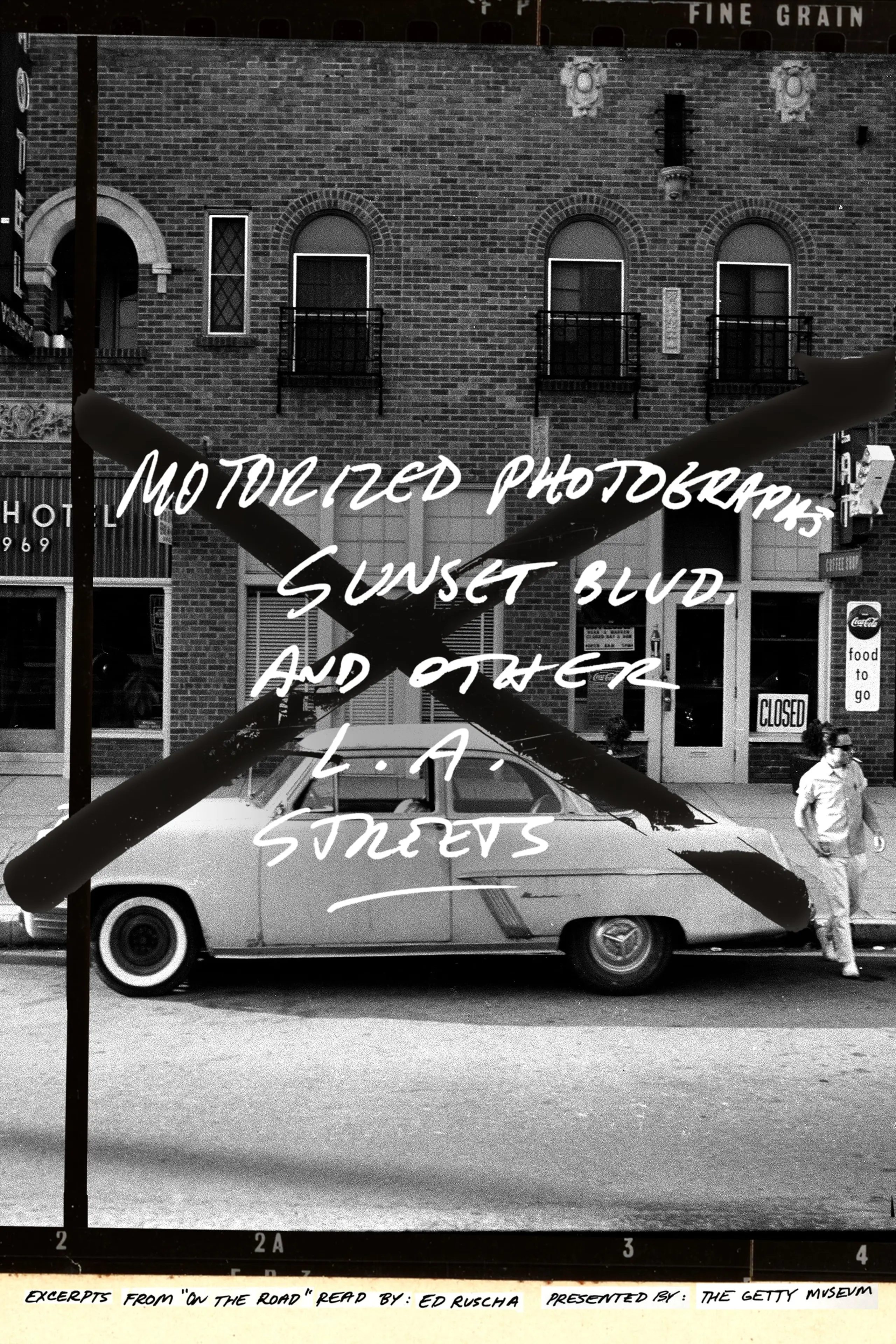 Ed Ruscha - Motorized Photographs of Sunset Blvd. and Other L.A. Streets