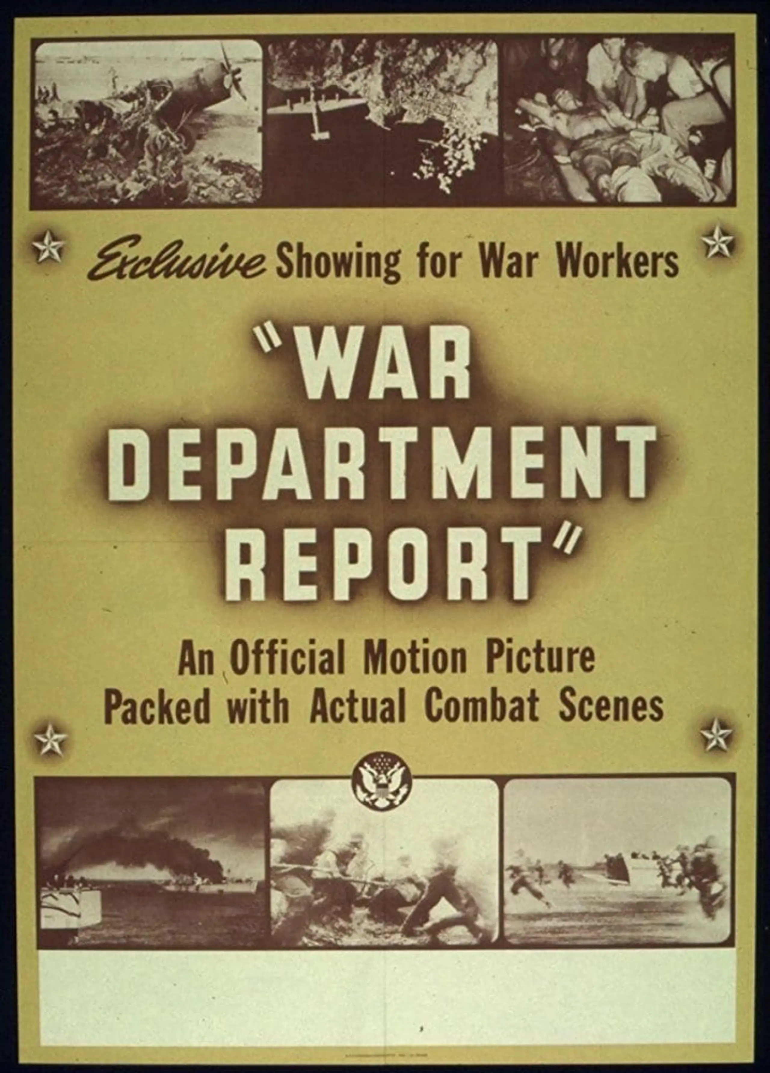 War Department Report