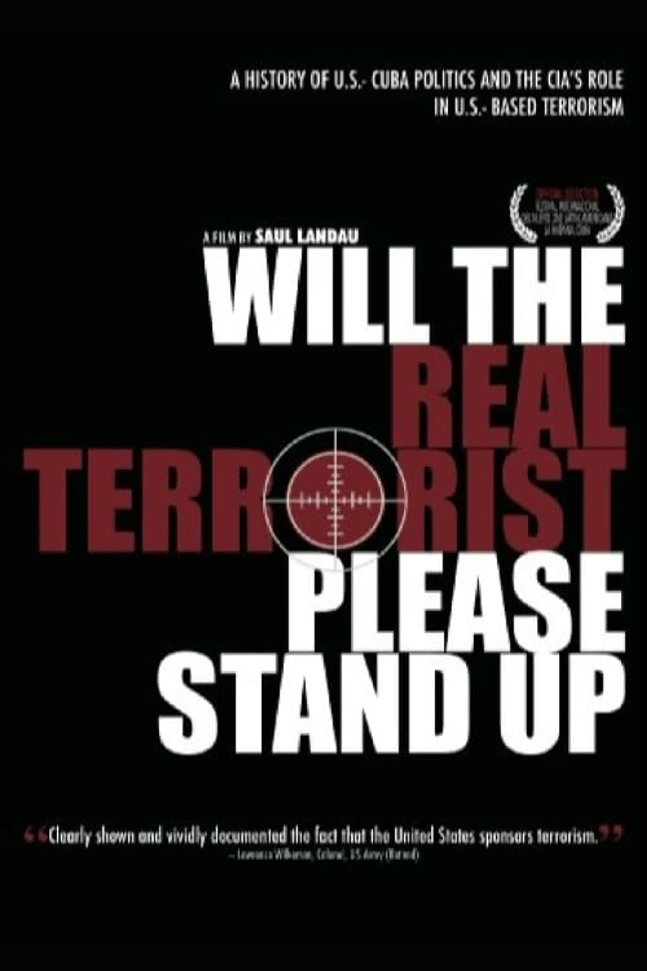 Will the Real Terrorist Please Stand Up