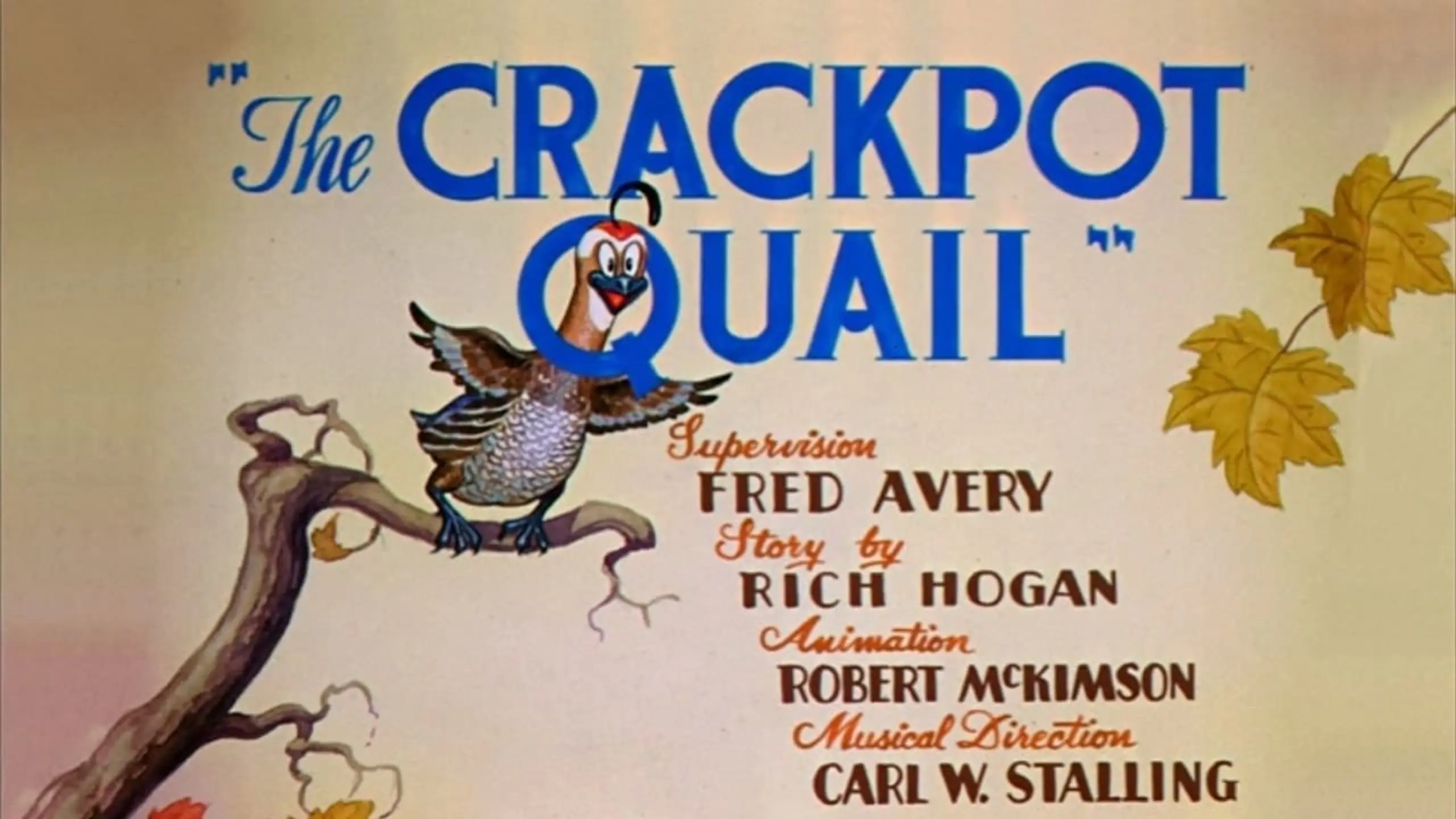 The Crackpot Quail