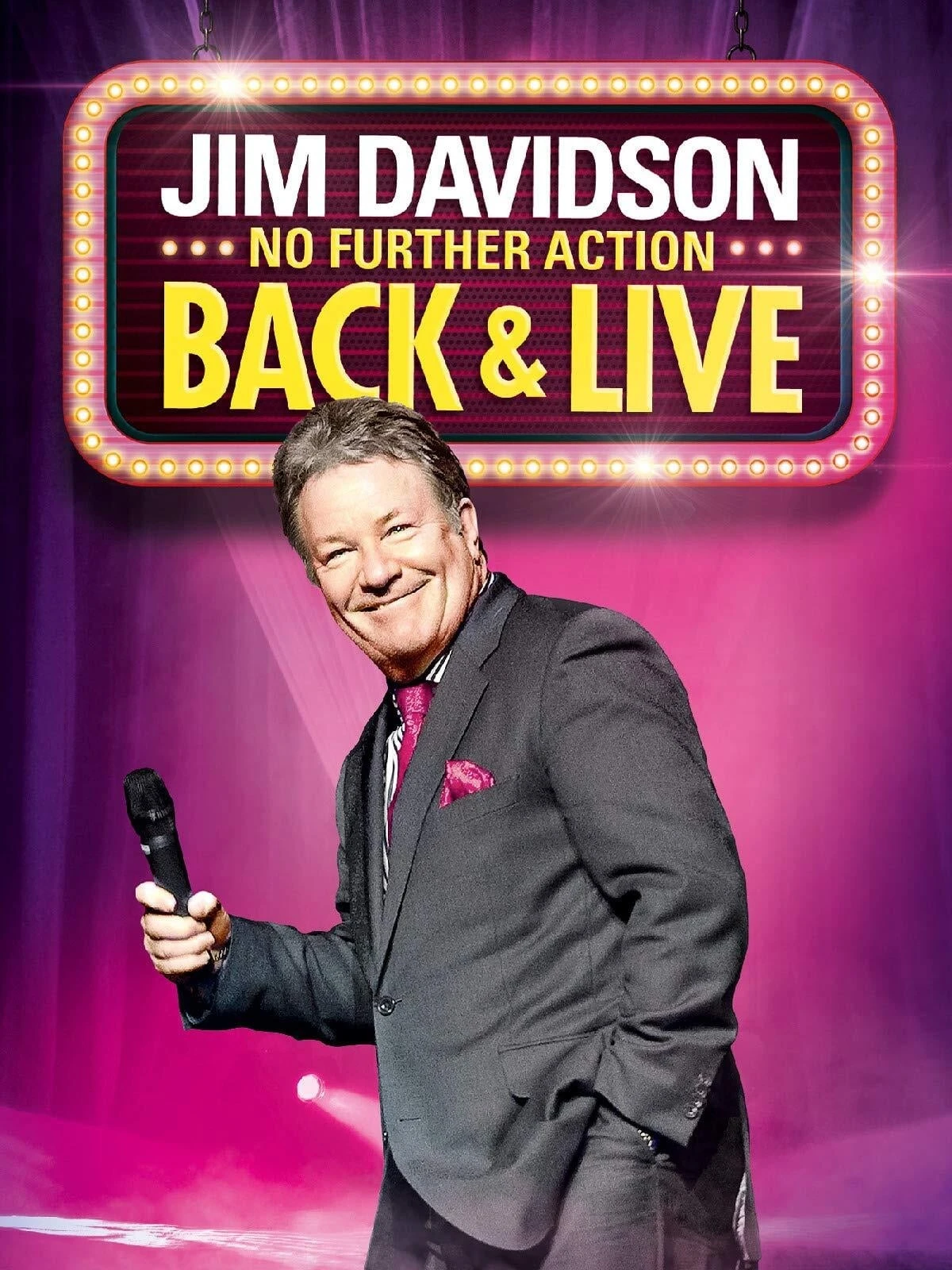 Jim Davidson: No Further Action - Back & Live