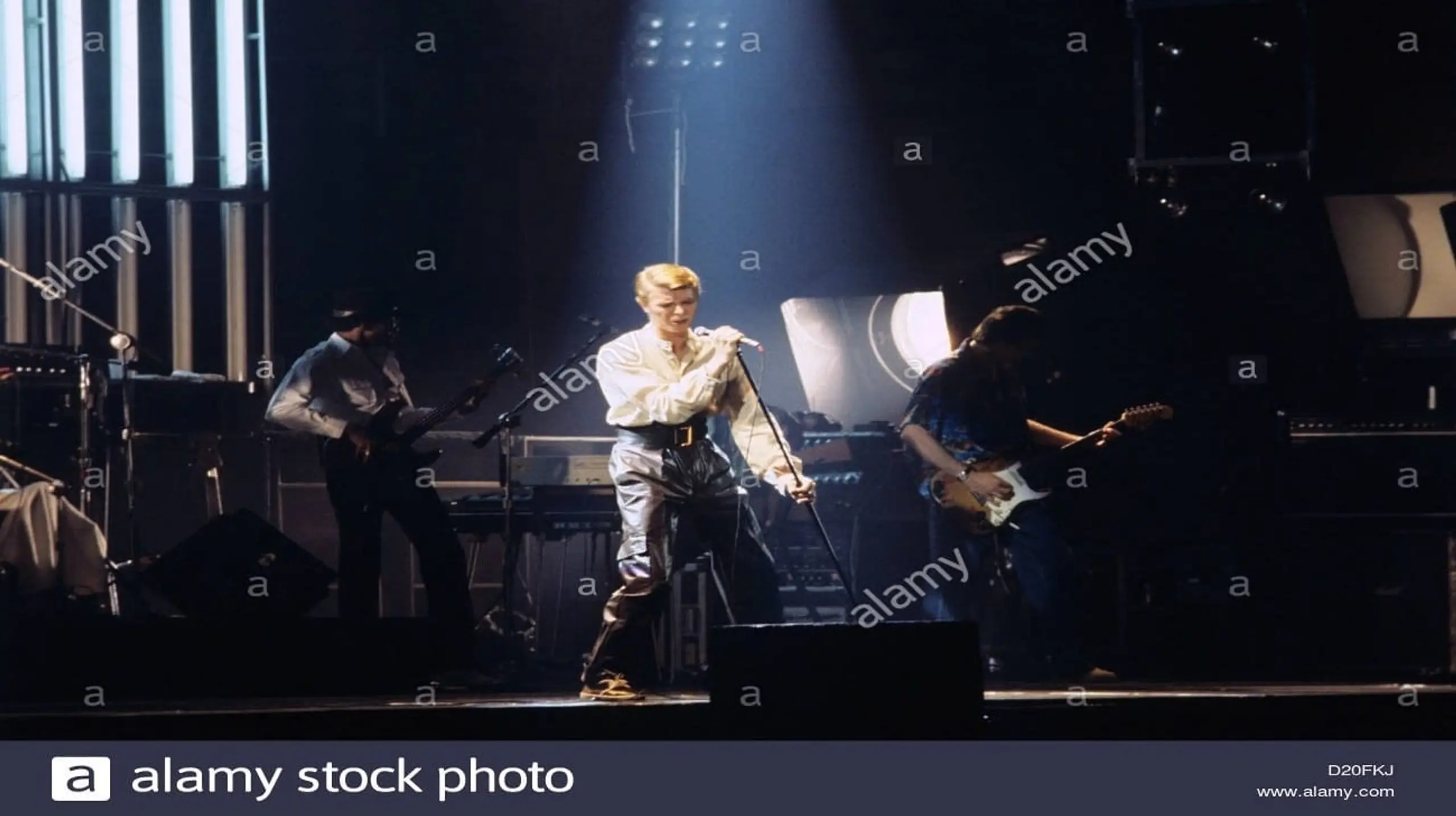 David Bowie On Stage