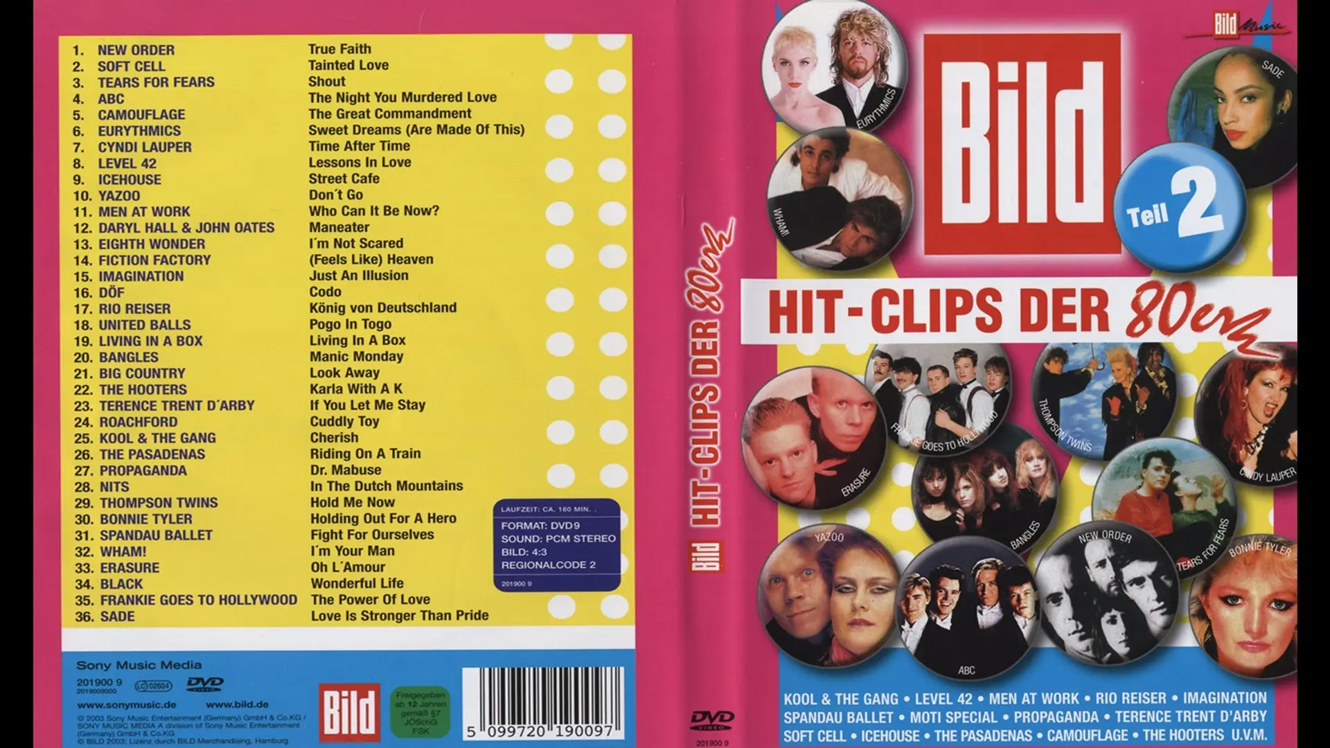 Bild: Hit - Clips Der 80er - Teil 2