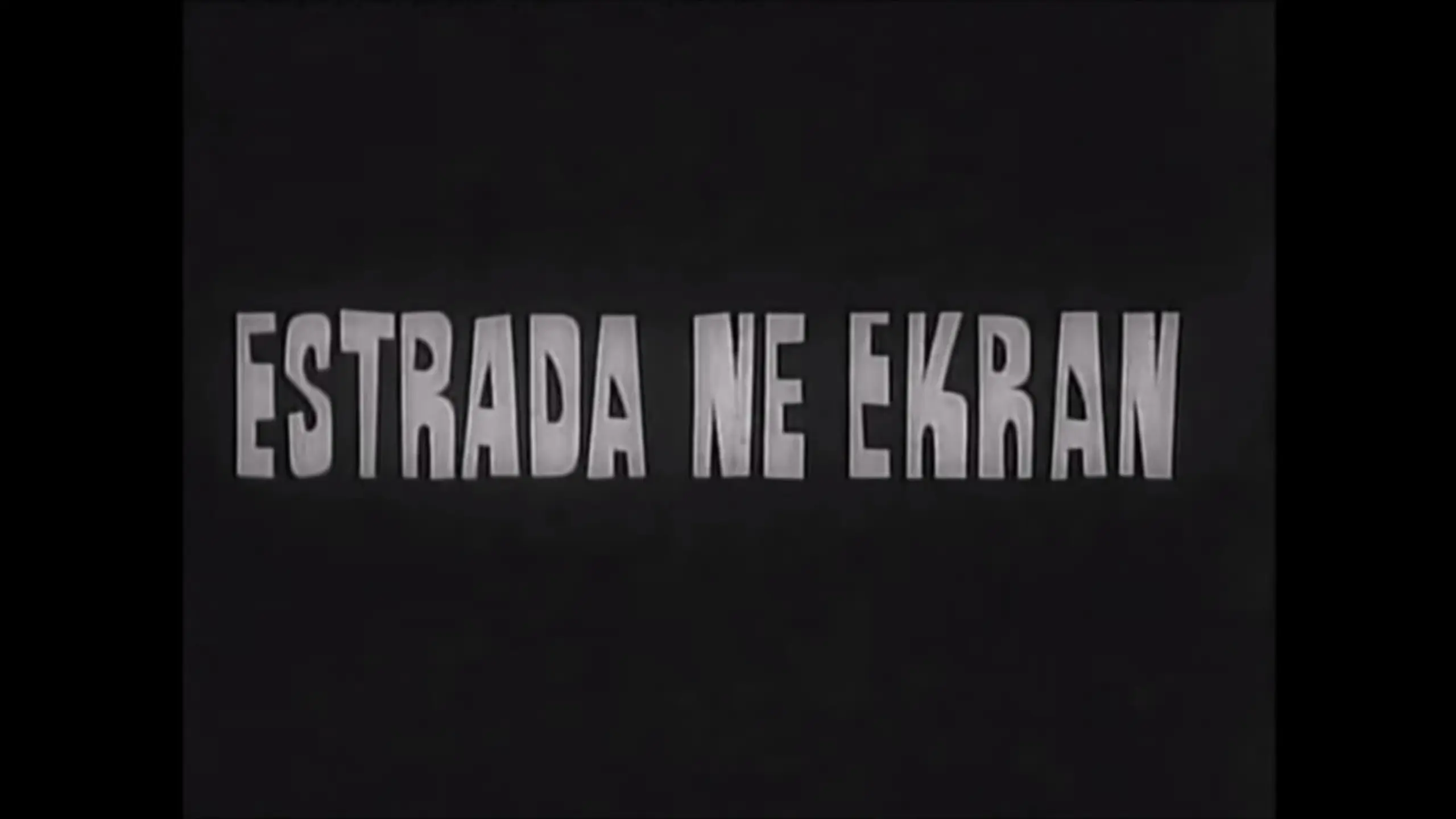 Estrada në ekran