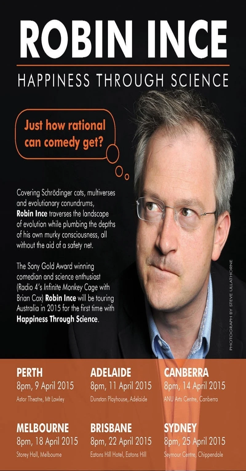 Robin Ince : Happiness Through Science