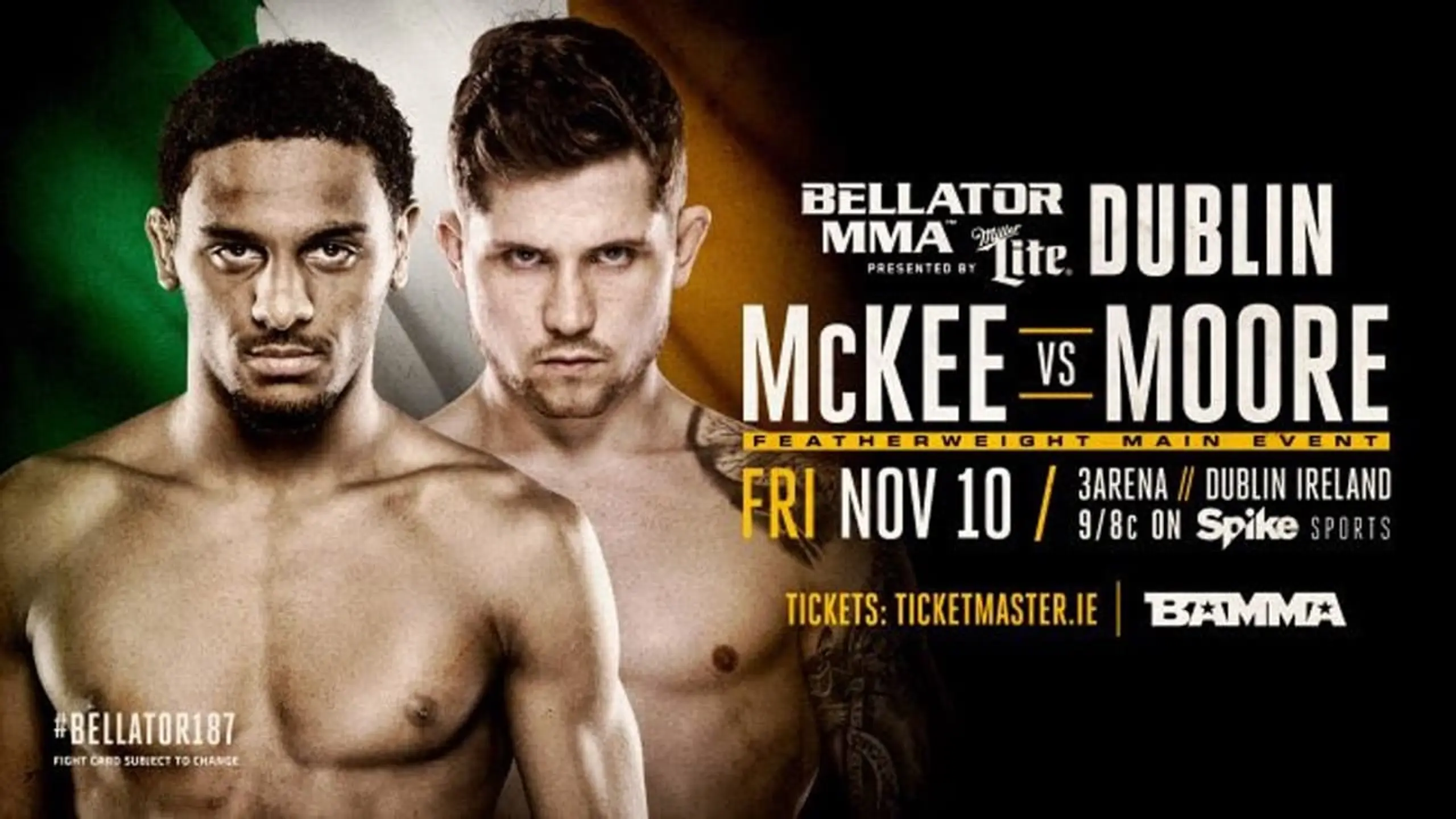 Bellator 187: McKee vs Moore