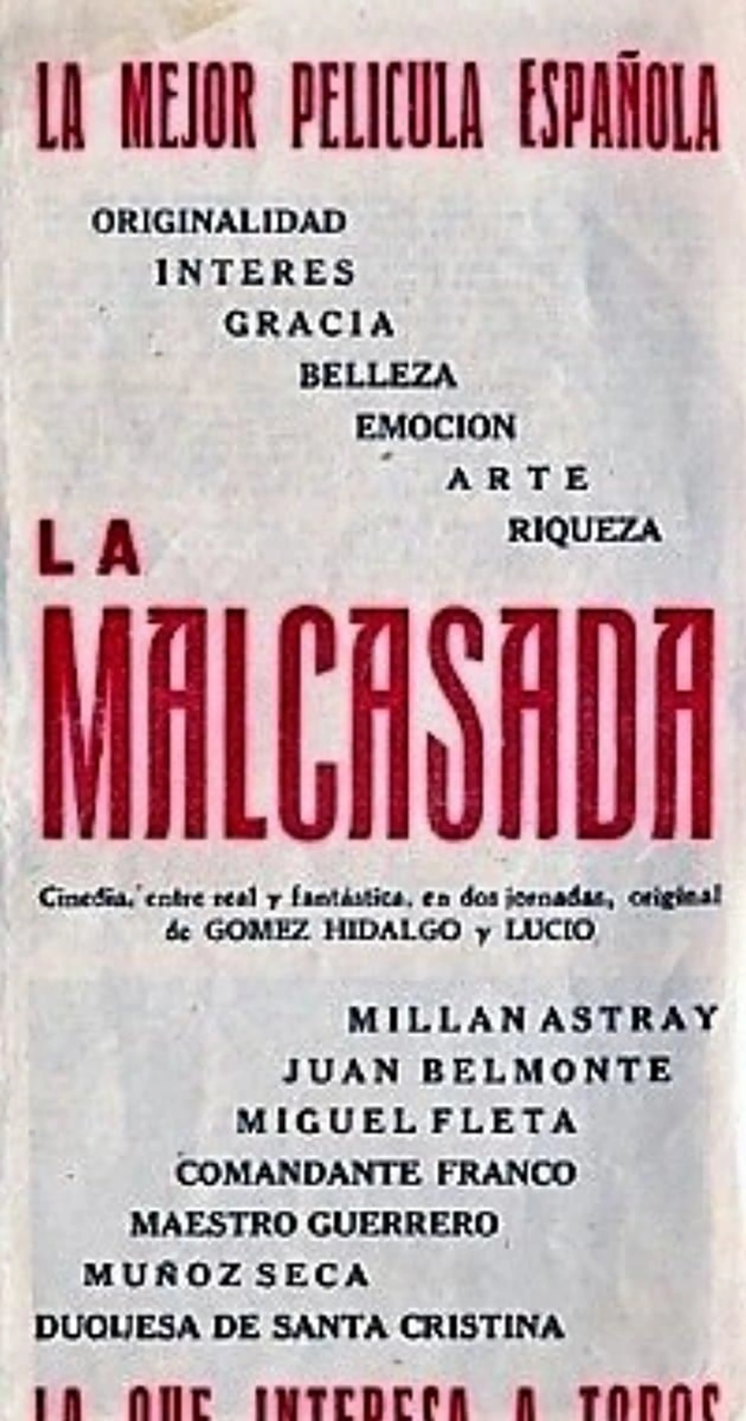 La malcasada