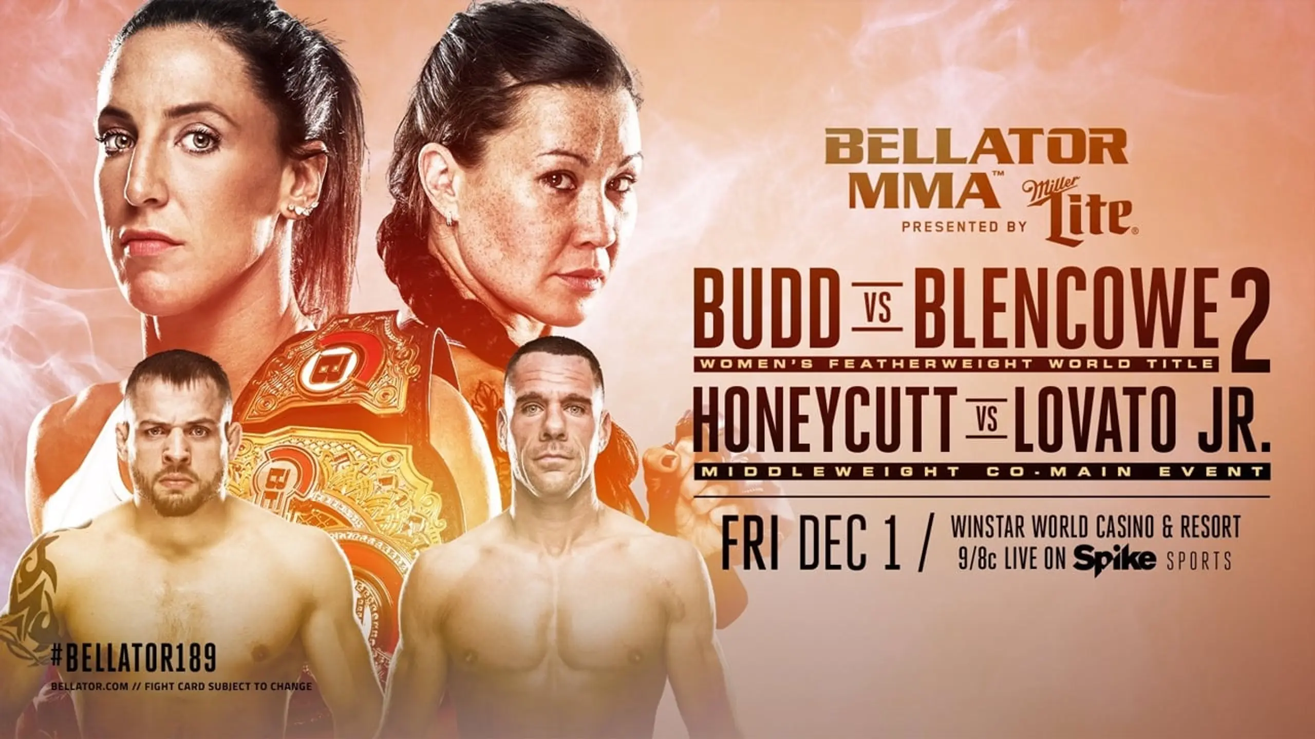 Bellator 189: Budd vs. Blencowe 2