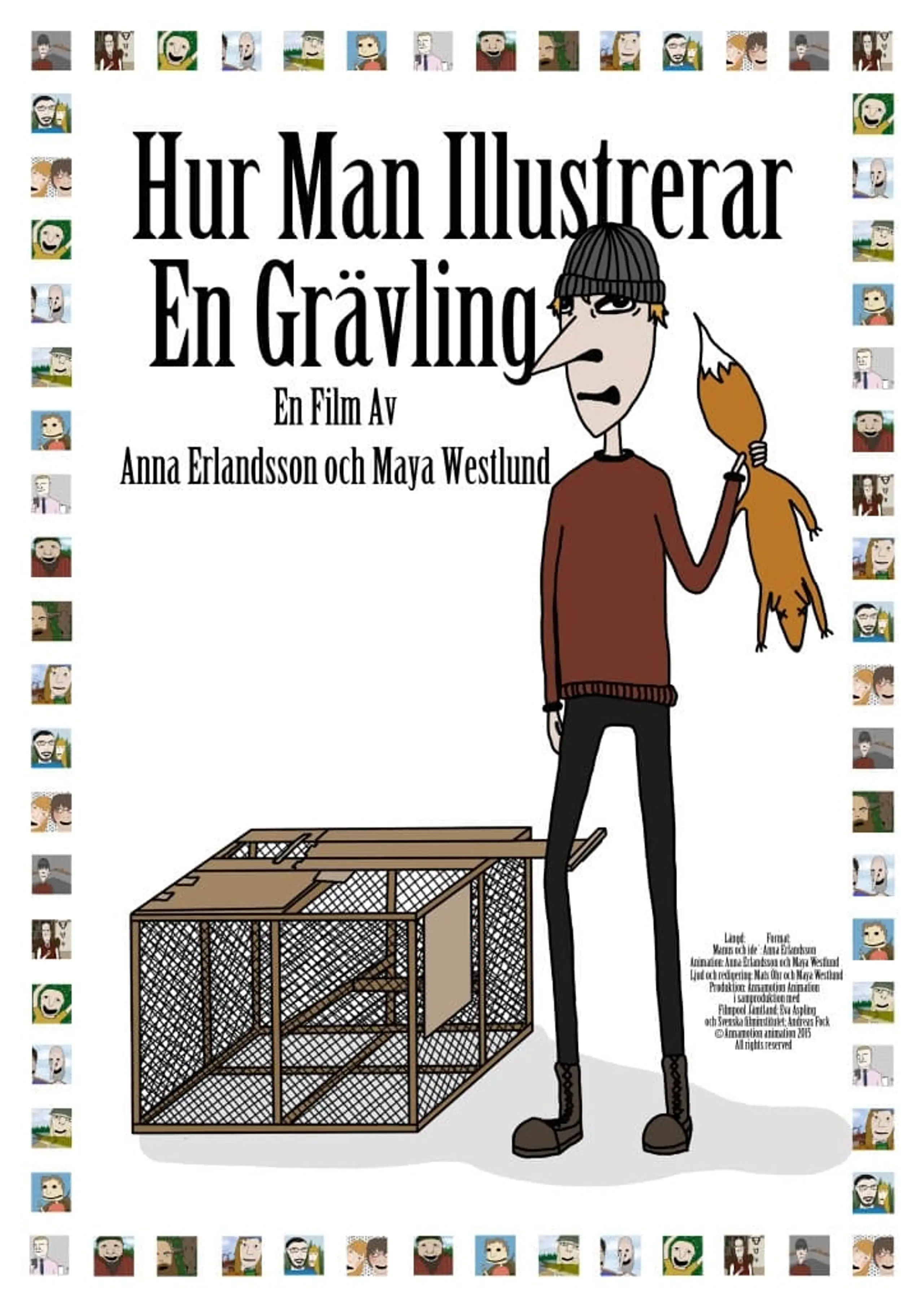 Hur man illustrerar en grävling