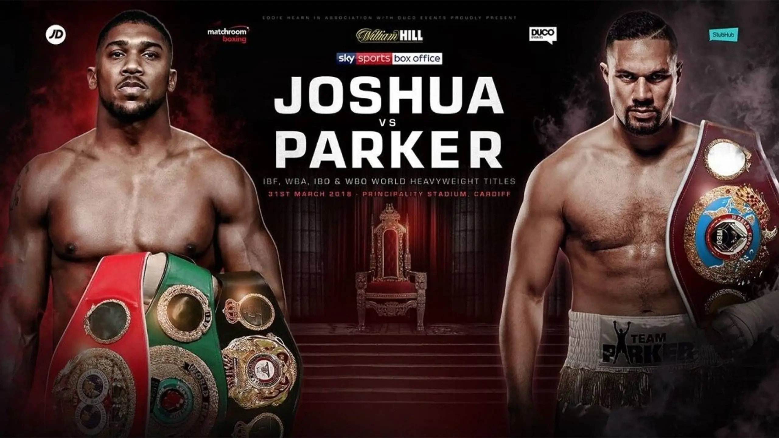 Anthony Joshua vs. Joseph Parker