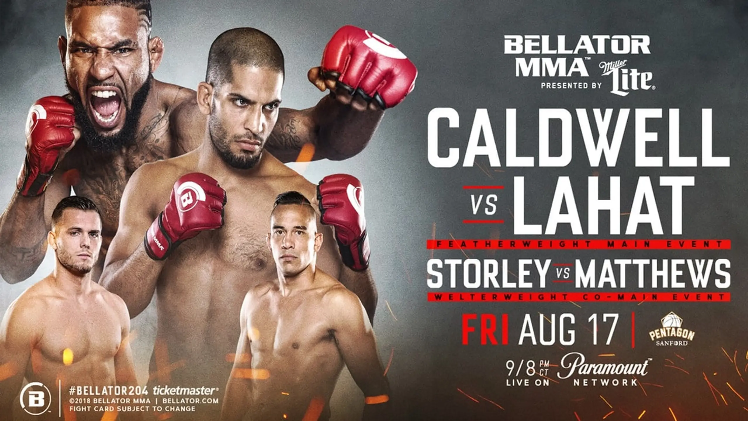 Bellator 204: Caldwell vs. Lahat