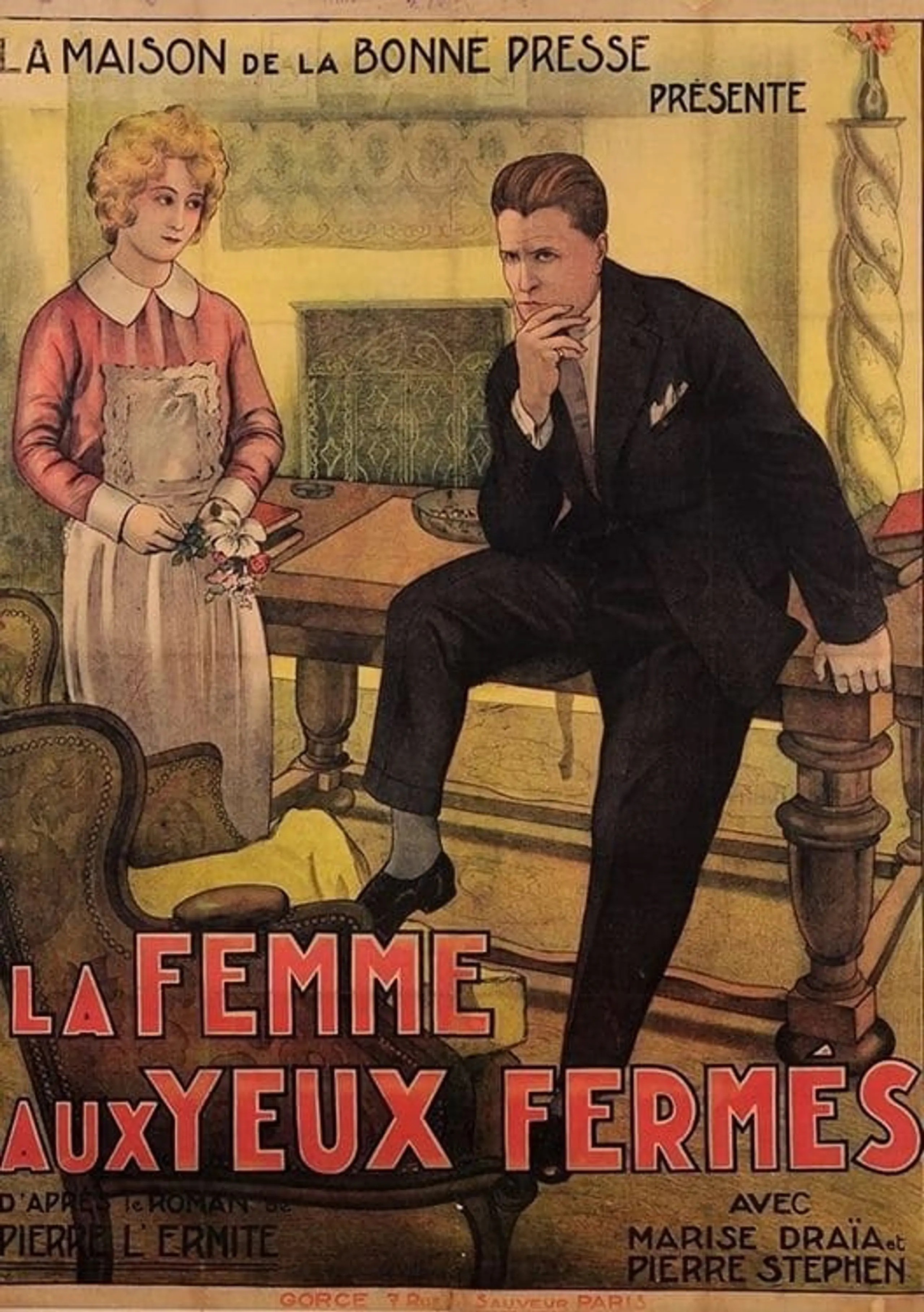 La femme aux yeux fermés