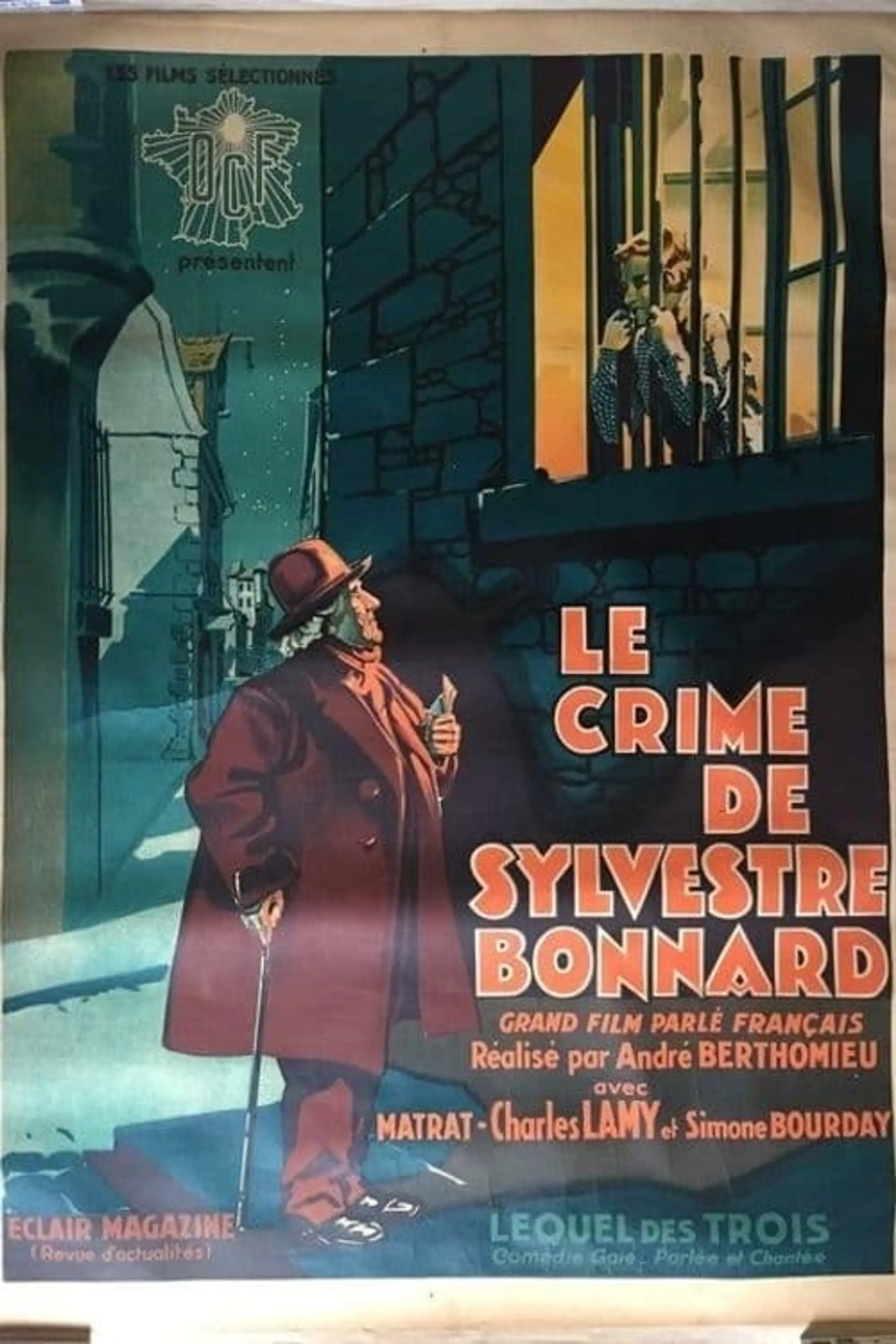 Le crime de Sylvestre Bonnard