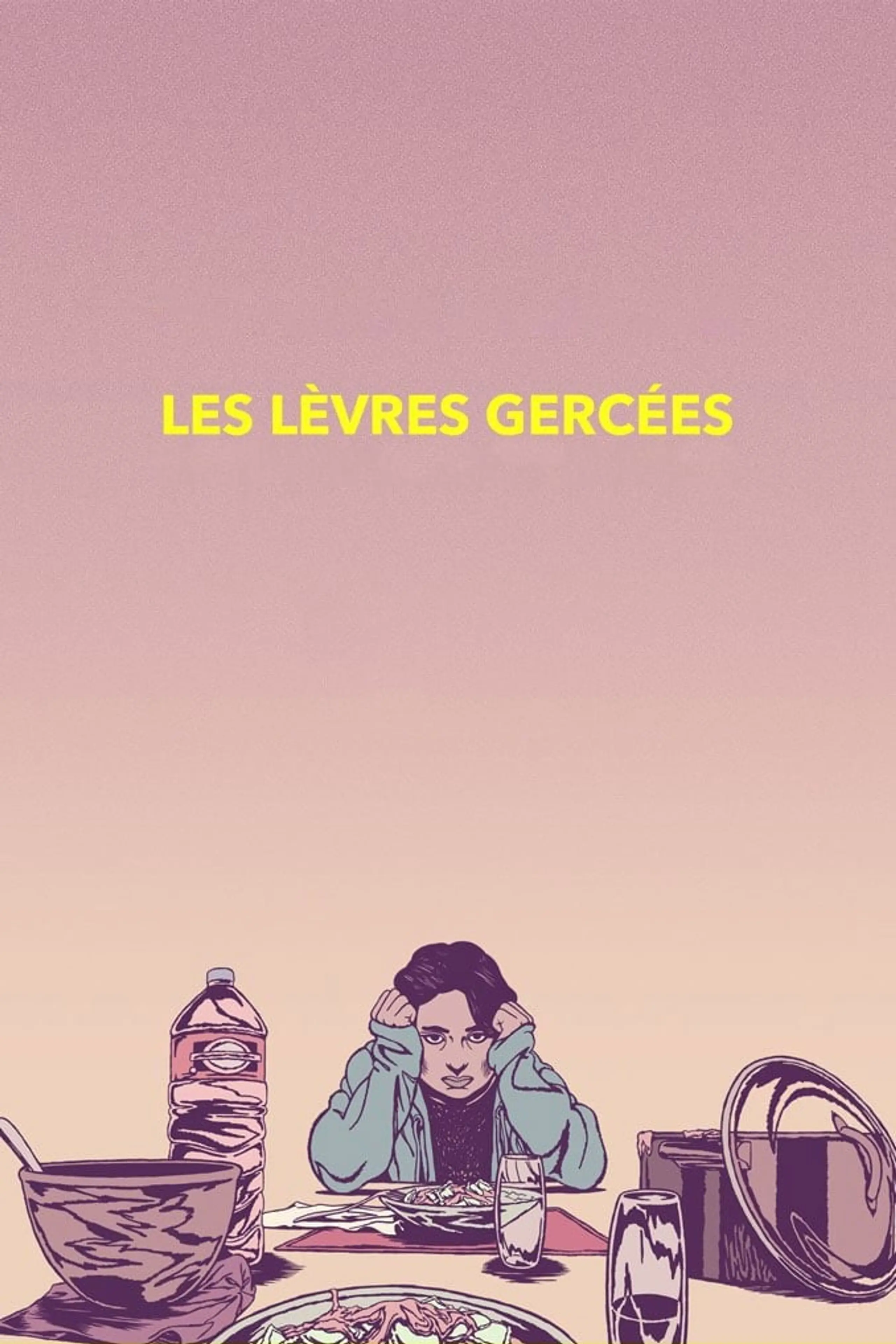 Les lèvres gercées