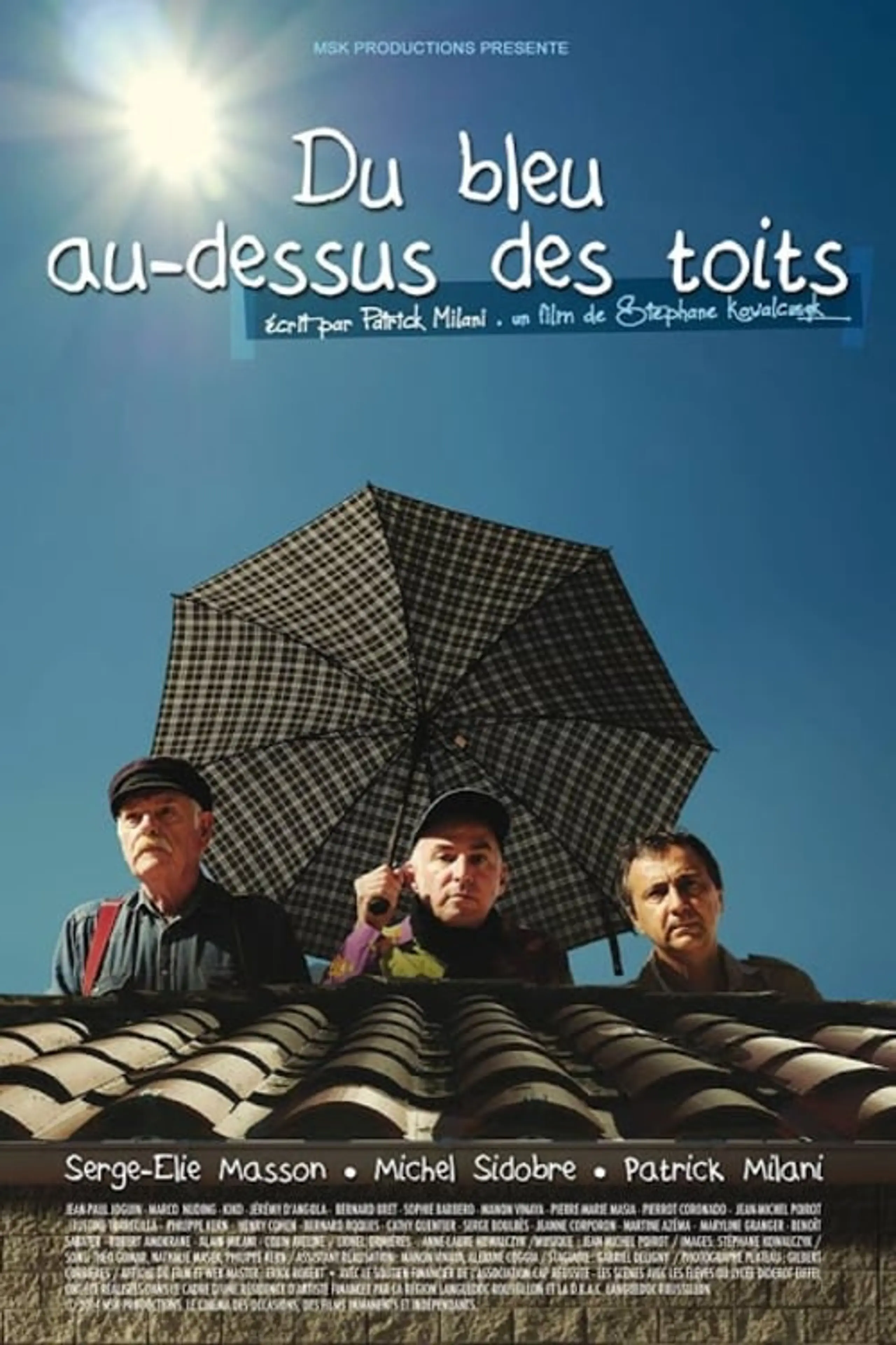 Du bleu au-dessus des toits